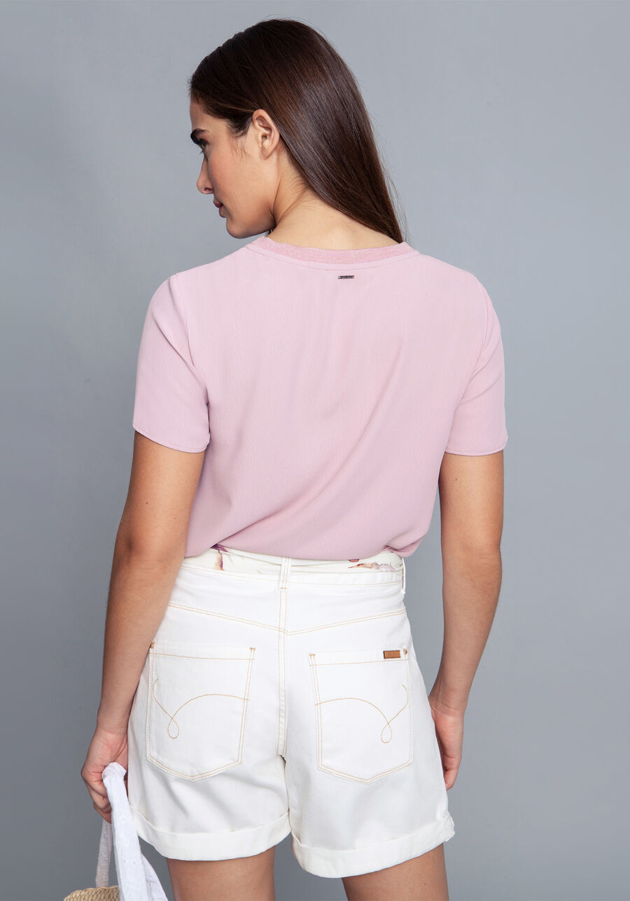 Blusa Tecido Poly Marocain, . Blusa Tecido Poly Marocain, , large.