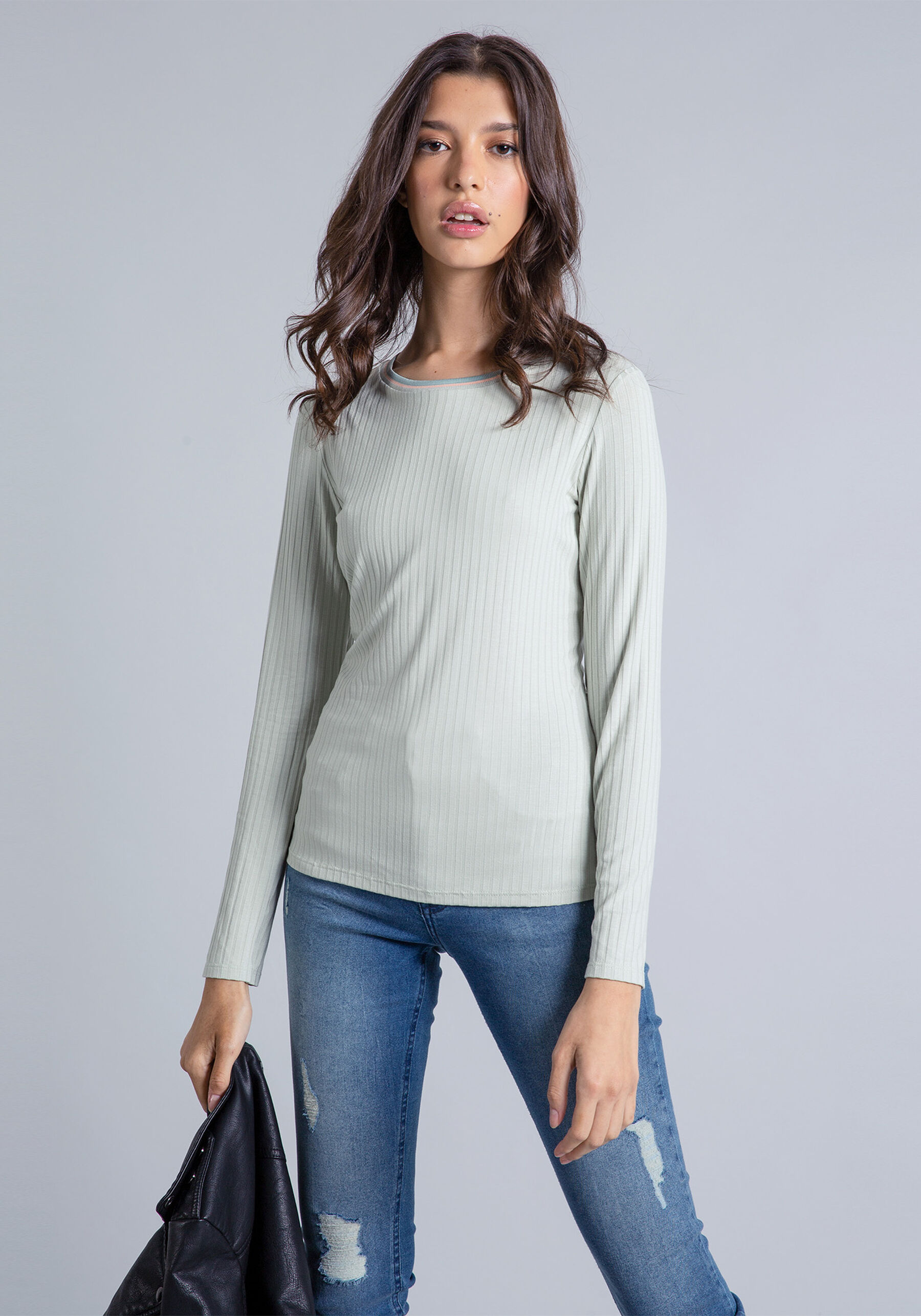 Blusa Manga Longa Retilínea, . Blusa Manga Longa Retilínea, , large.