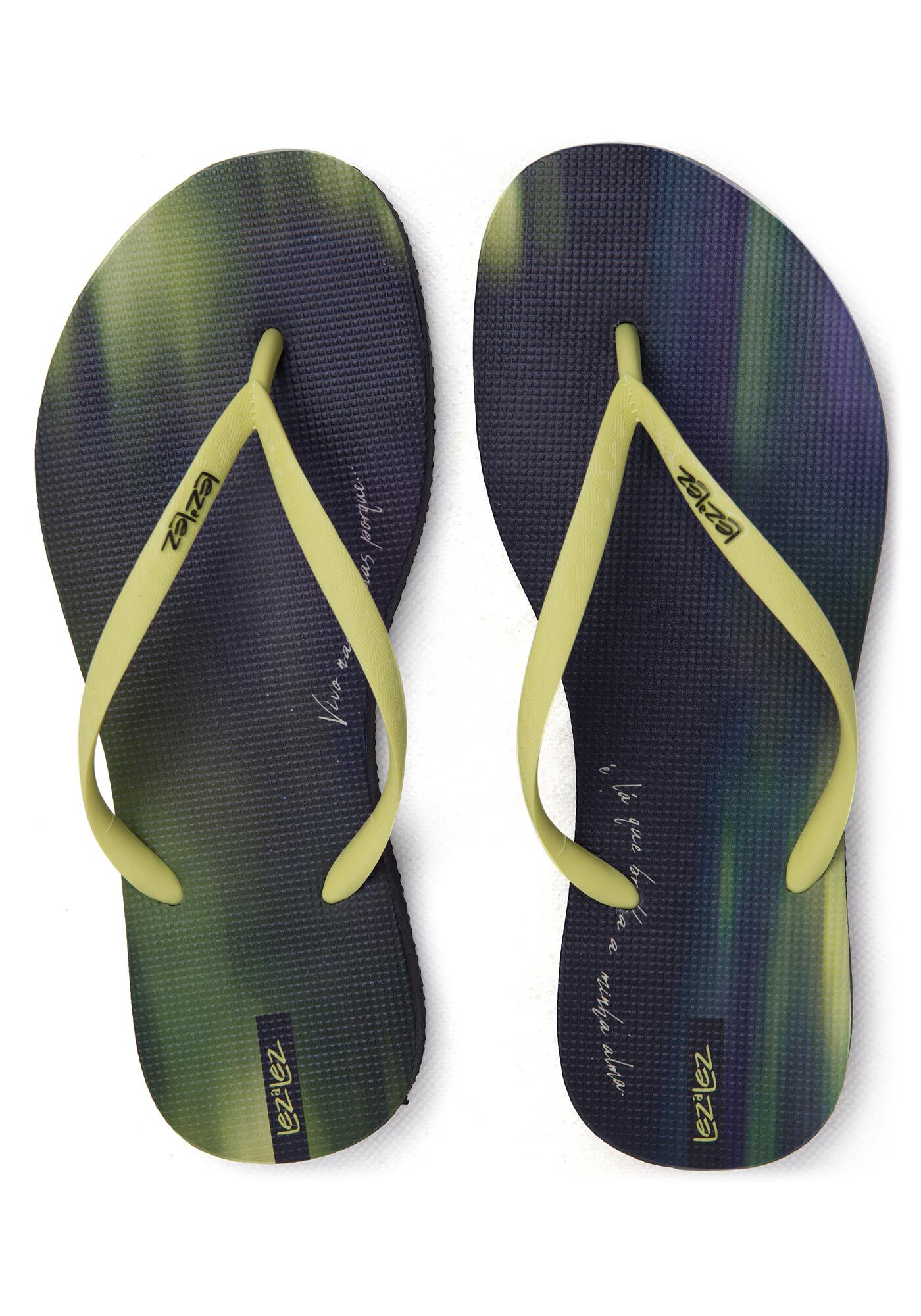 Chinelo Borracha Estampado, AURORA, large.