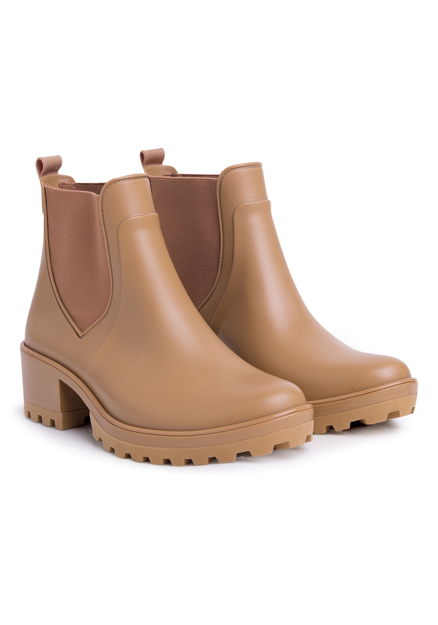 Bota Chelsea com Salto M dio Tratorado Lez a Lez