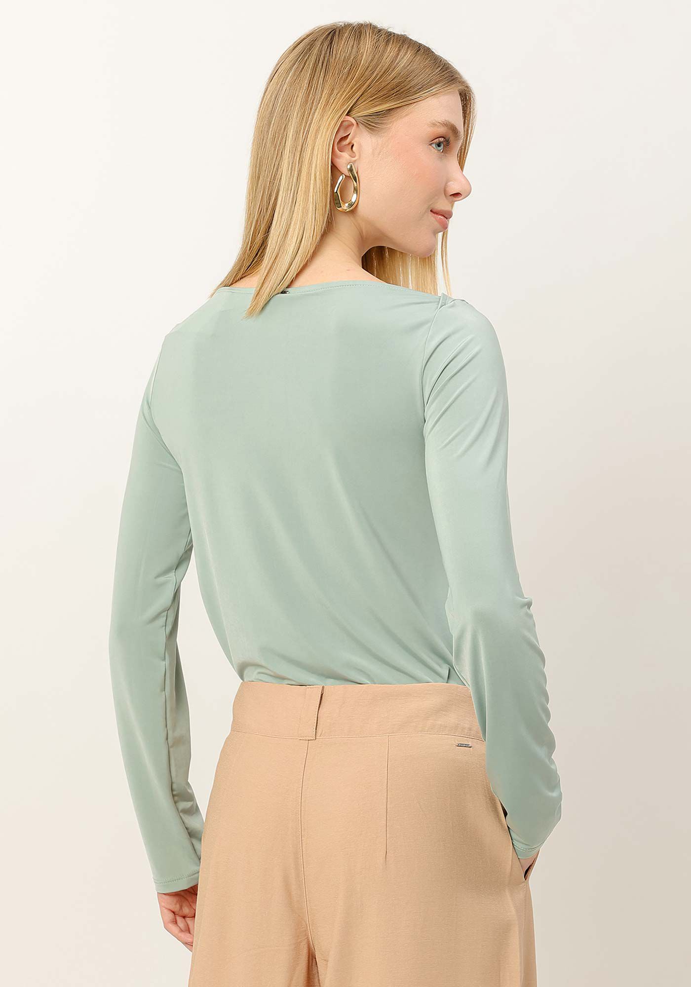 Blusa Manga Longa Basic, , large.