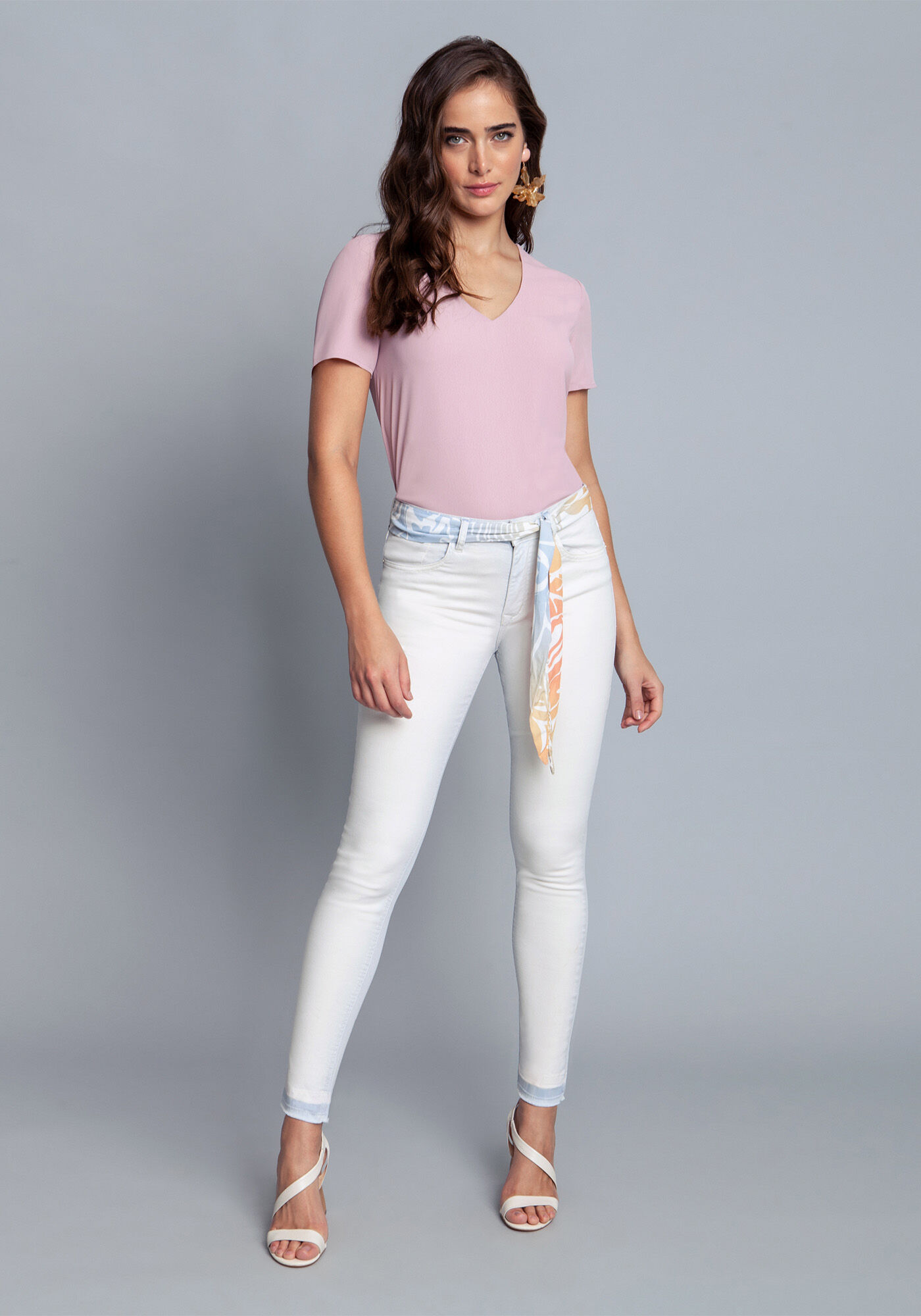 Blusa Tecido Poly Marocain, , large.