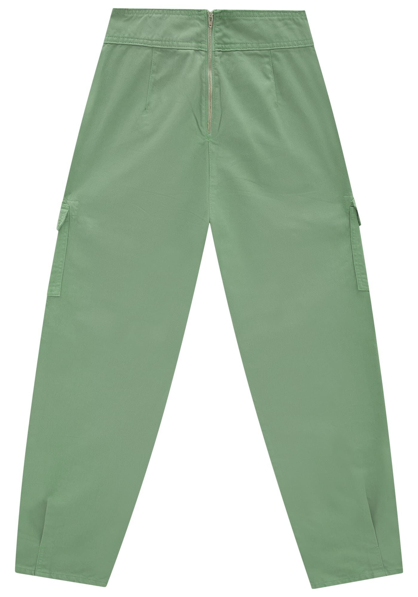 Cal&ccedil;a Sarja Cropped Utilit&aacute;ria com Corrente C&oacute;s, , large.