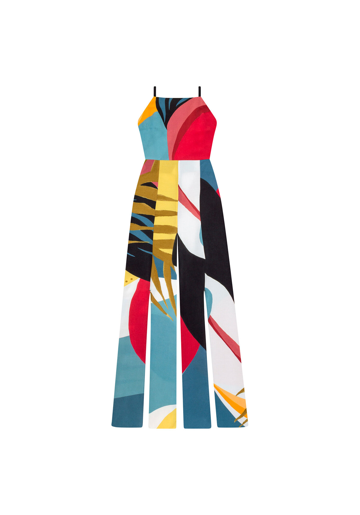 Macac&atilde;o Longo com Fenda Estampa, , large.