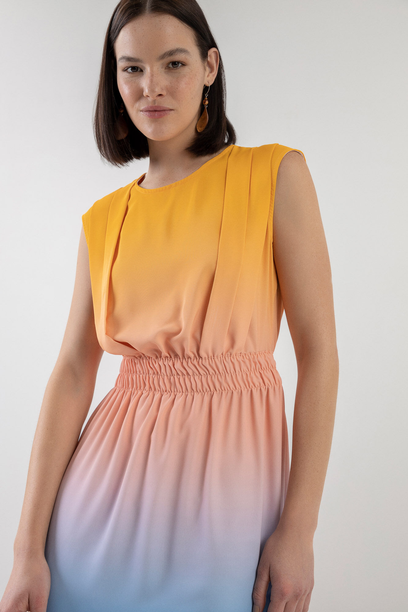 Vestido 2025 elastico cintura