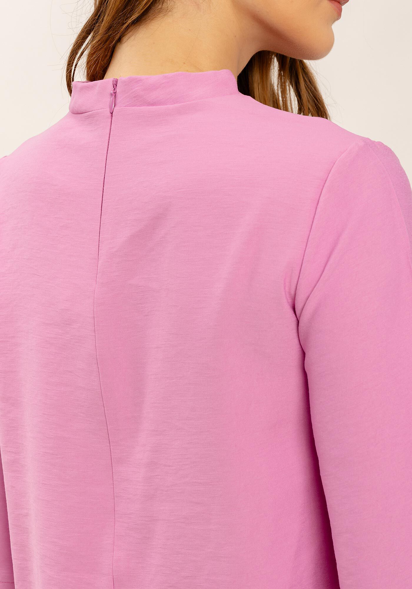 Blusa M&aacute;xi Mangas com Gola, , large.