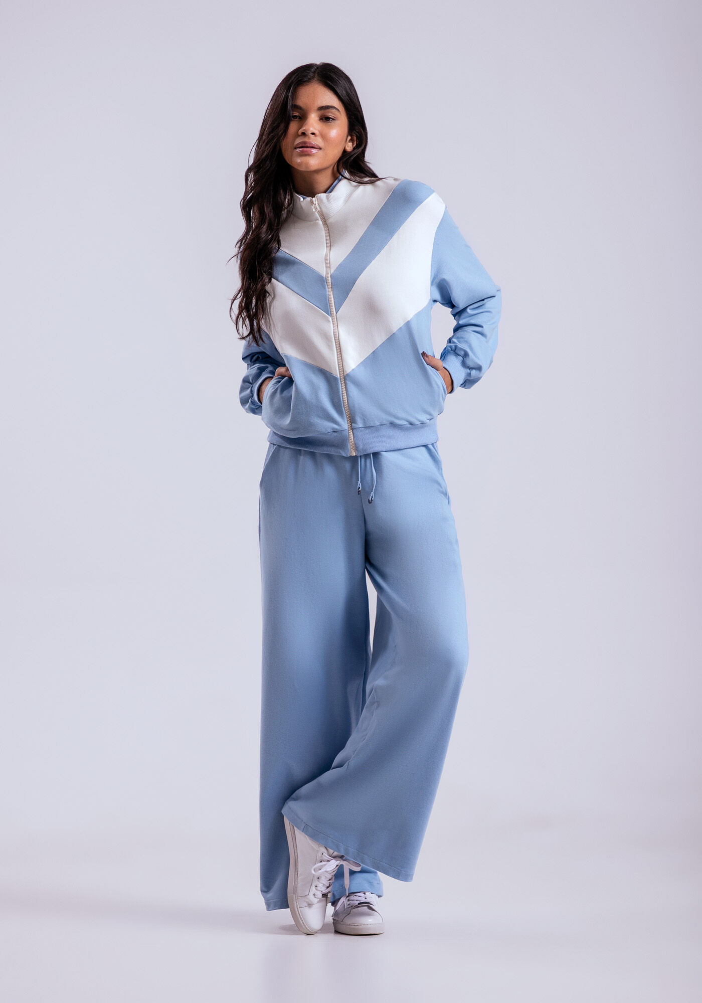 Jaqueta Molecotton com Recortes, , large.