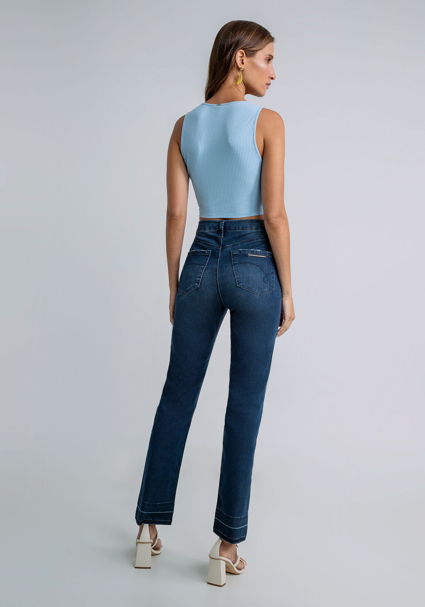 Regata Cropped La&ccedil;o Decote, , large.