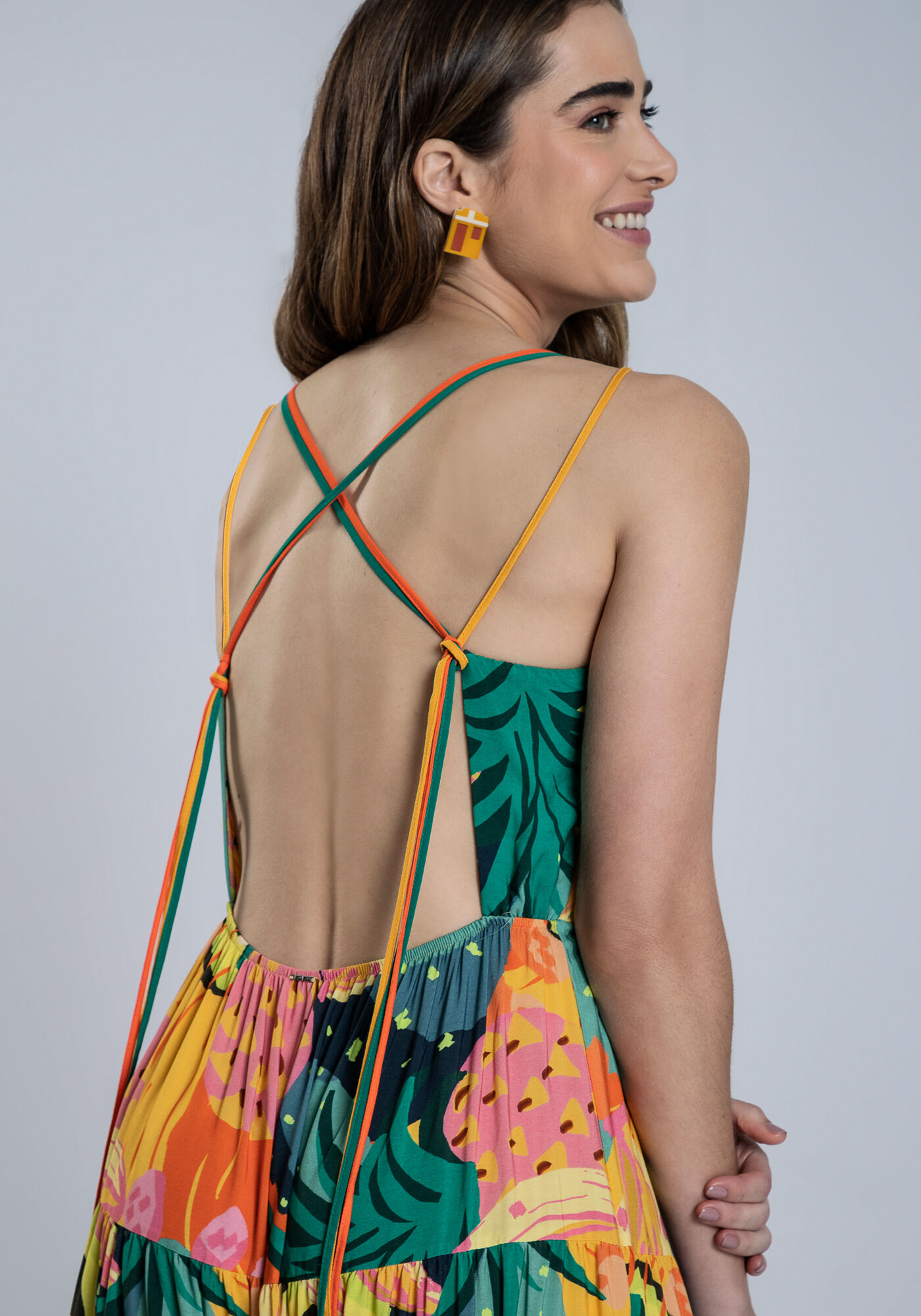 Vestidos sales viscose 2018