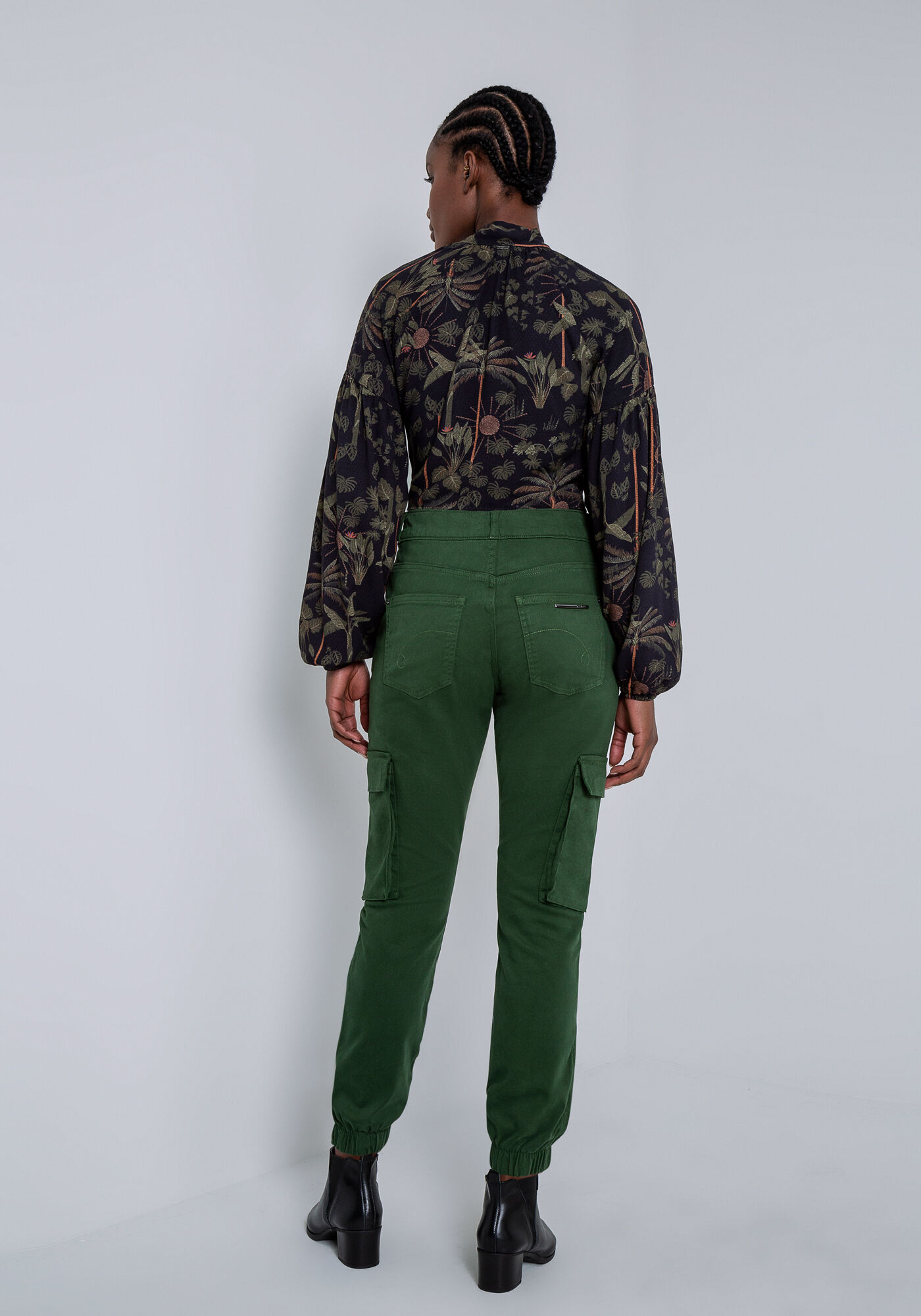 Cal&ccedil;a Sarja Jogging Cargo Elastic, , large.