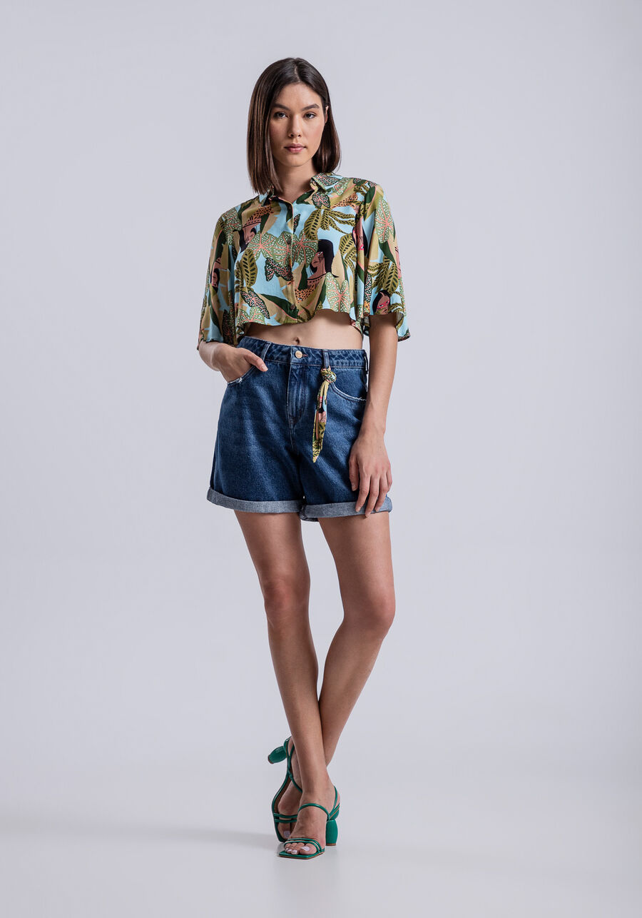 Bermuda Jeans Boyfriend Venice Sustentável, . Bermuda Jeans Boyfriend Venice Sustentável, , large.