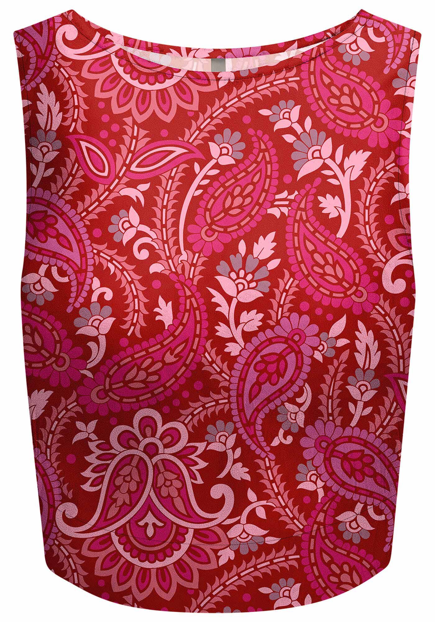 Regata Cropped em Malha Estampada, , large.