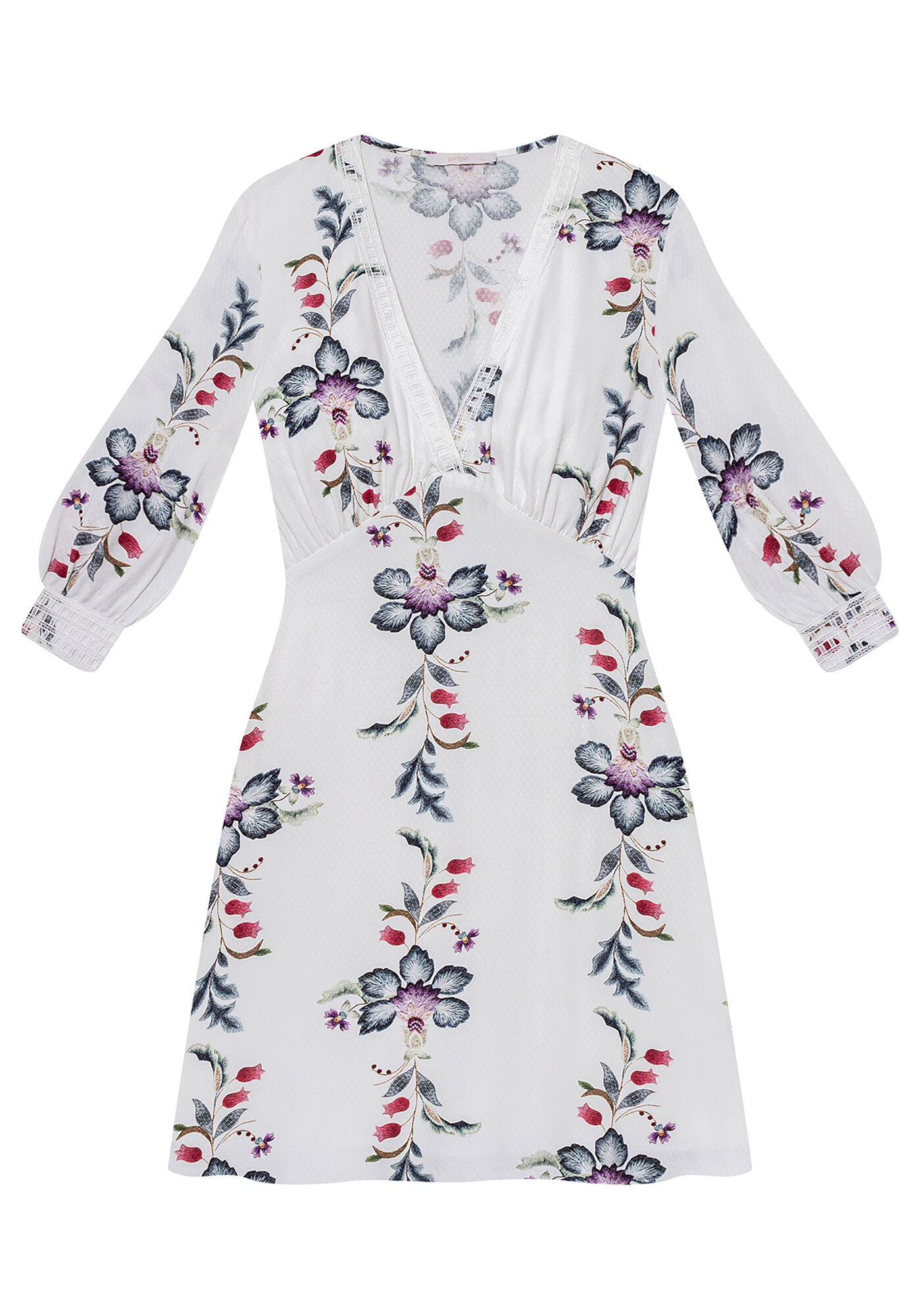 Vestido Tecido Rayon Stars Curto, , large.