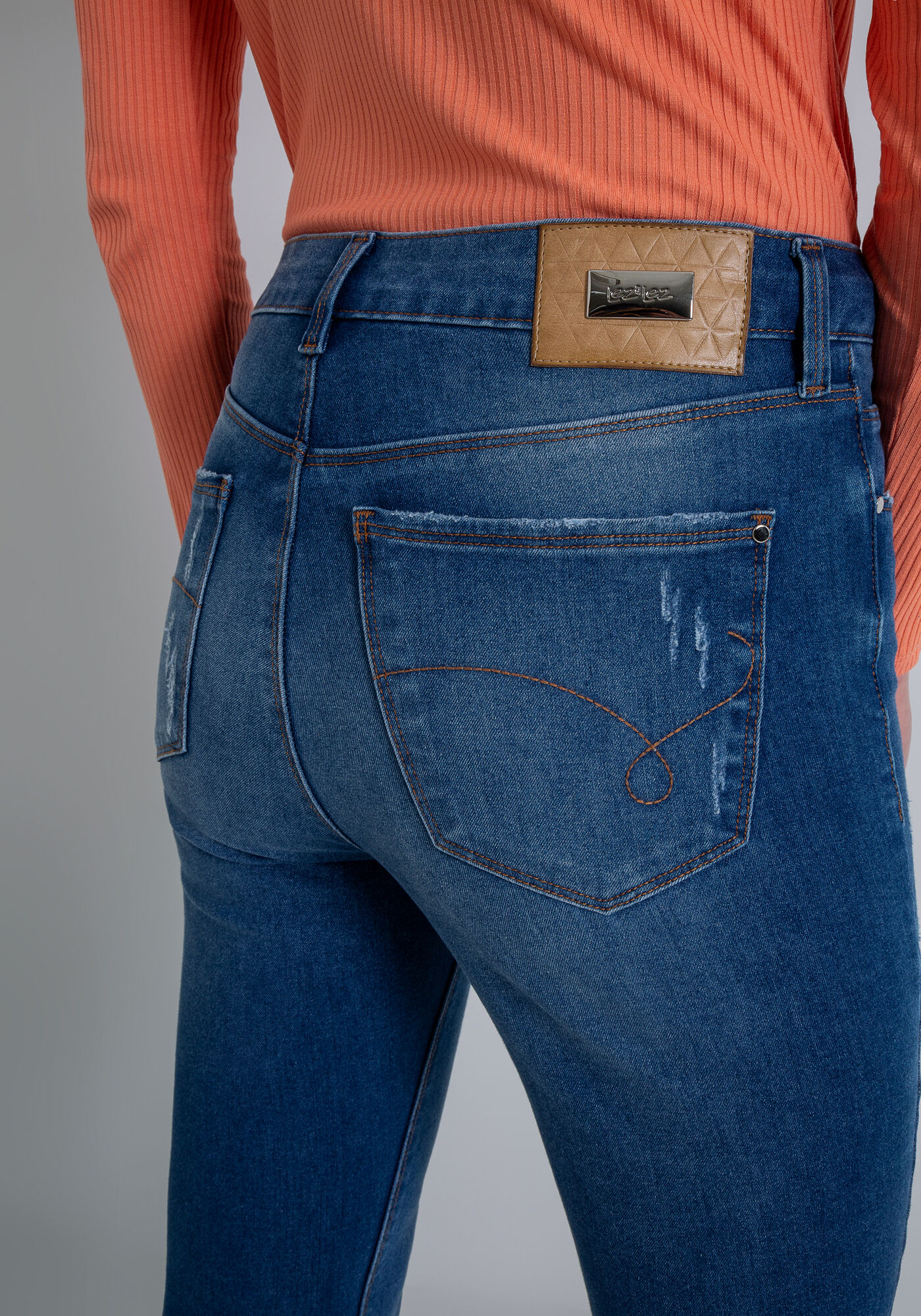 Cal&ccedil;a Jeans Super Alta Aruba Cropped Elastic, JEANS, large.