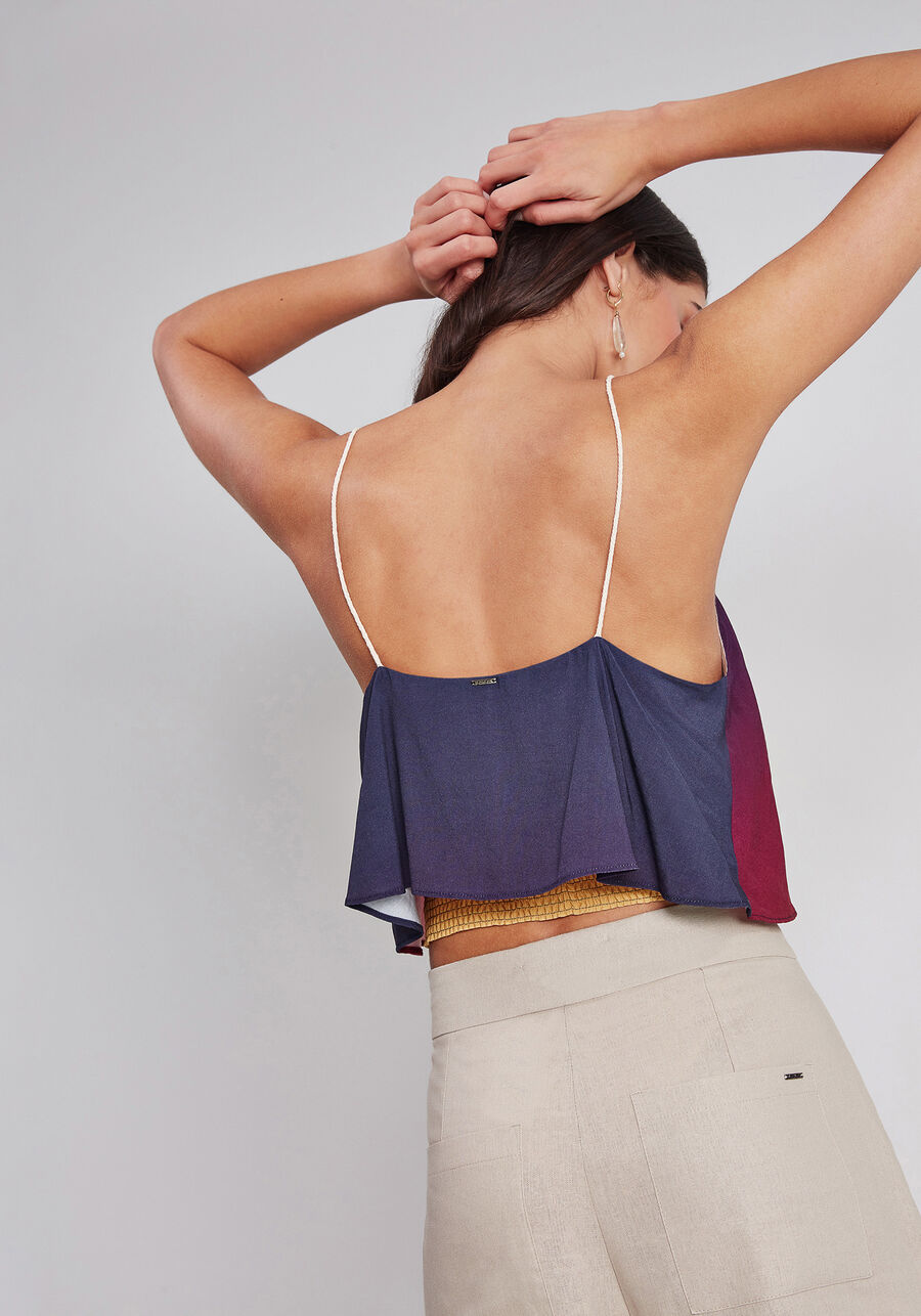 Blusa com Alças Cropped, . Blusa com Alças Cropped, , large.