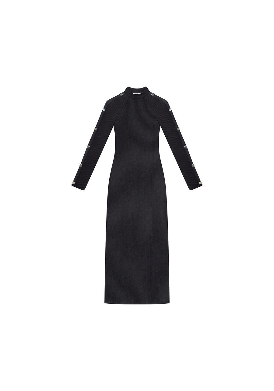 Vestido Manga Longa Mídi Rebites Vermelho Bulgaria, . Vestido Manga Longa Mídi Rebites Vermelho Bulgaria, , large.