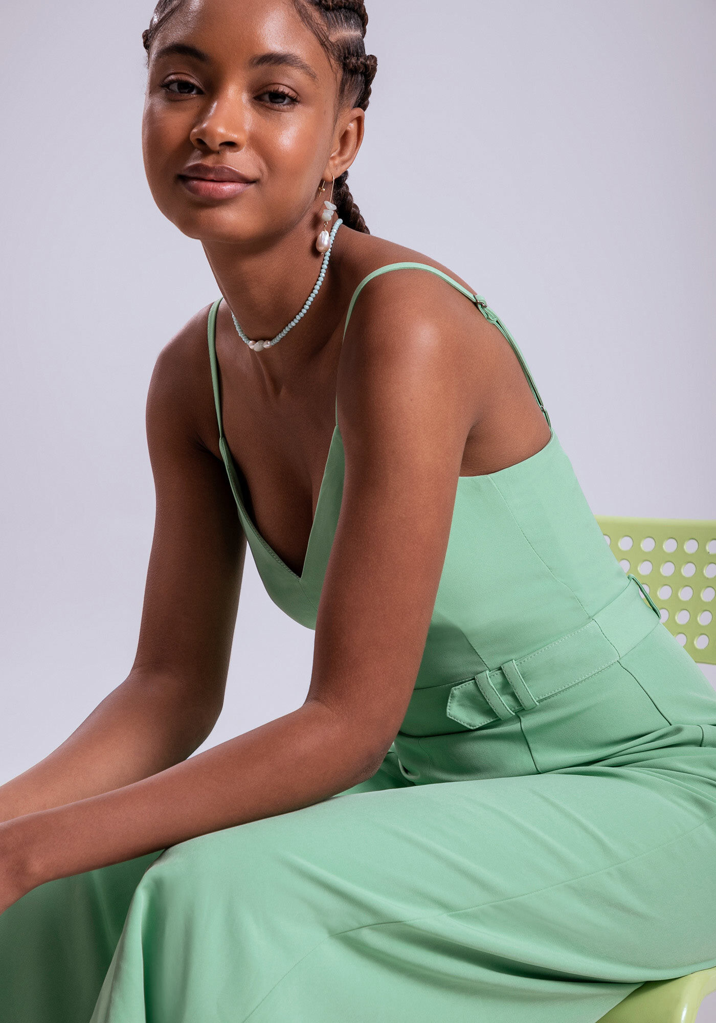 Macac&atilde;o Pantacourt com Recorte Cintura, , large.