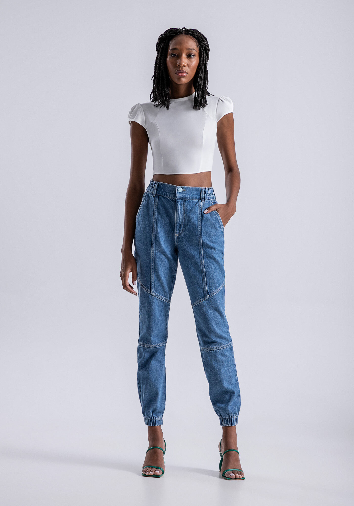 Blusa Cropped em Viscose com Amarra&ccedil;&atilde;o Costas, , large.