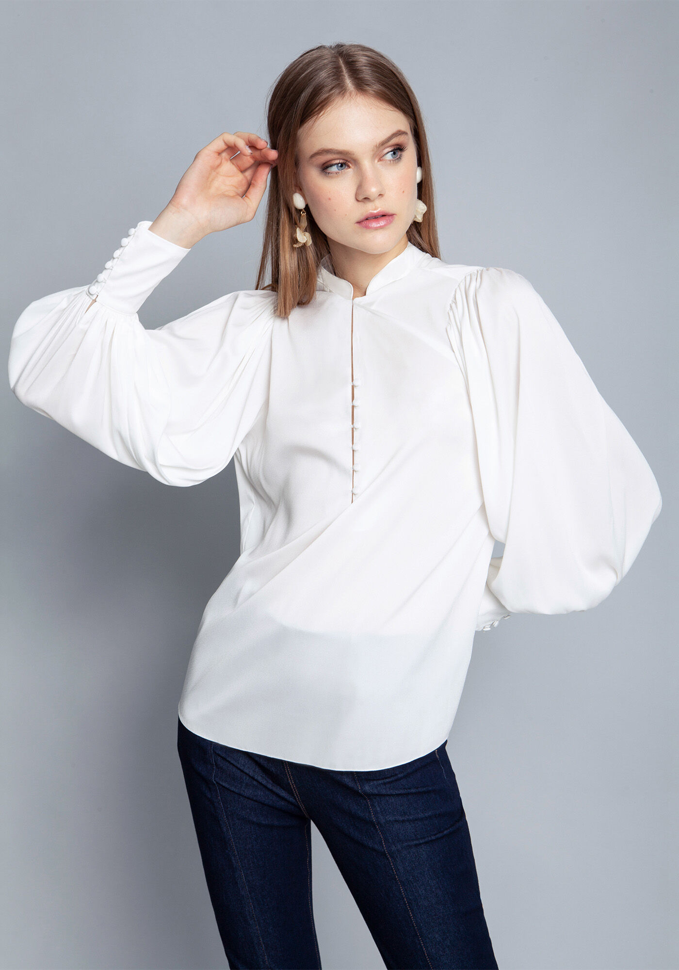 Blusa Tecido Crepe Sensitive, , large.