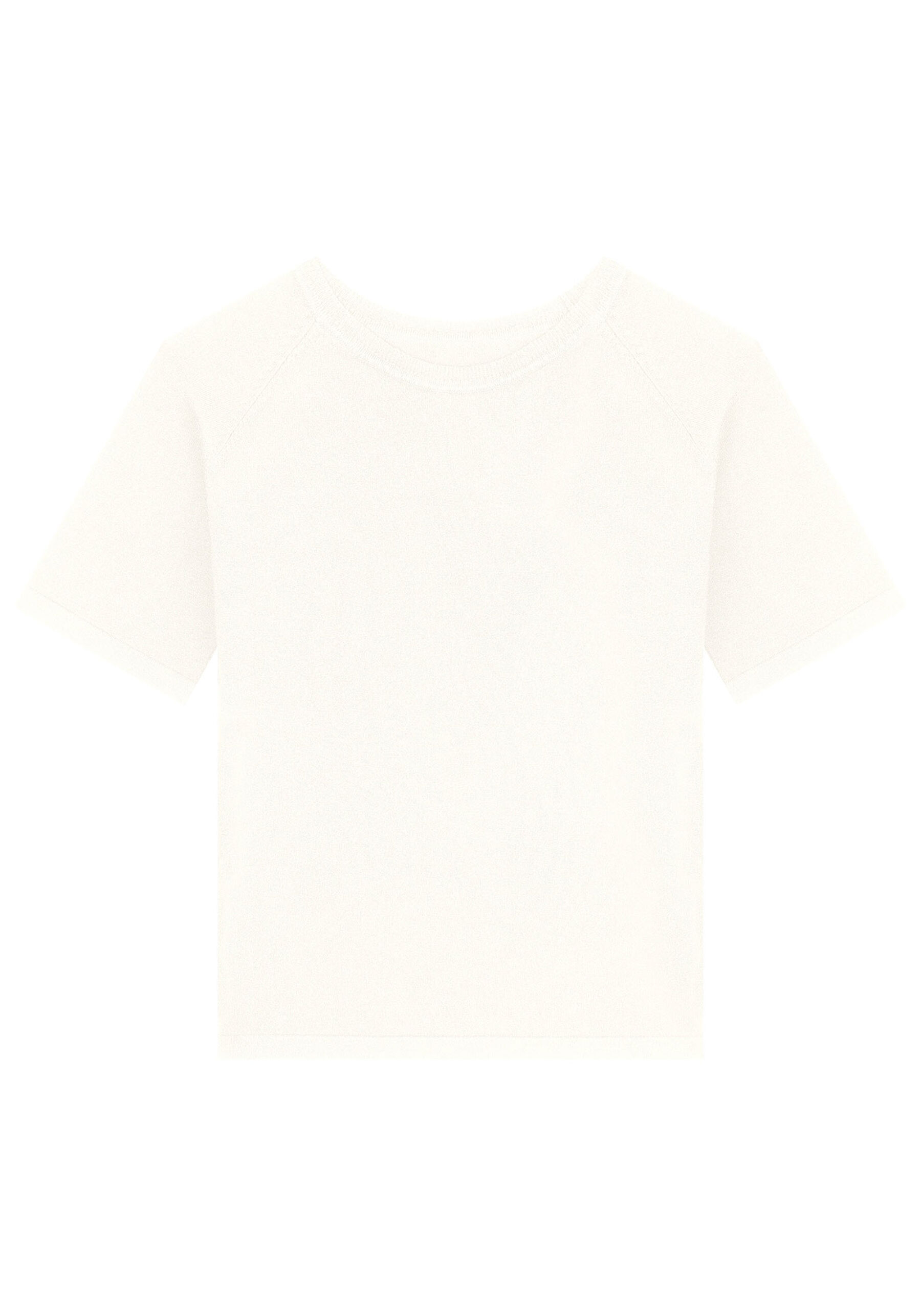 Blusa em Tricô com Manga Curta, . Blusa em Tricô com Manga Curta, , large.