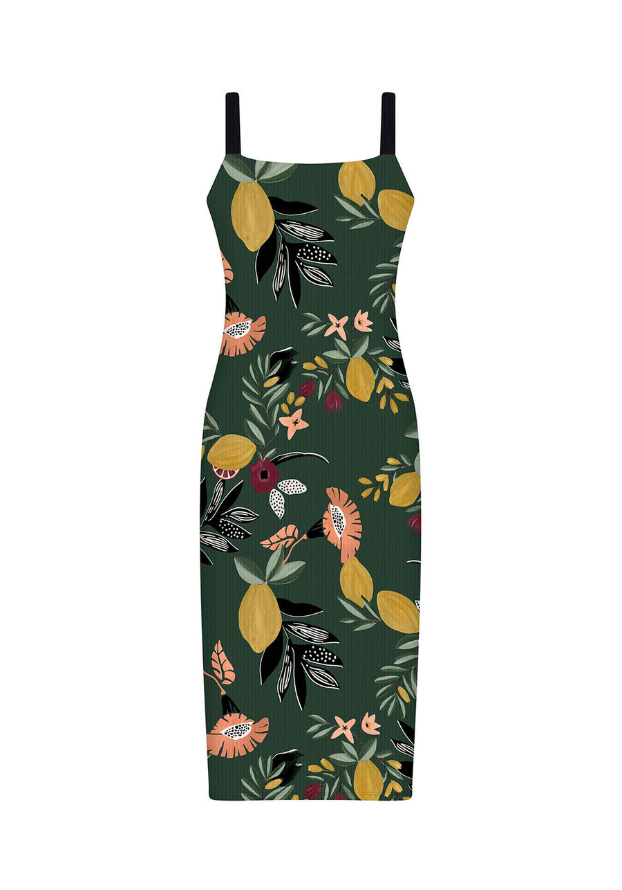 Vestido Malha Canelado Wave Midi, . Vestido Malha Canelado Wave Midi, , large.