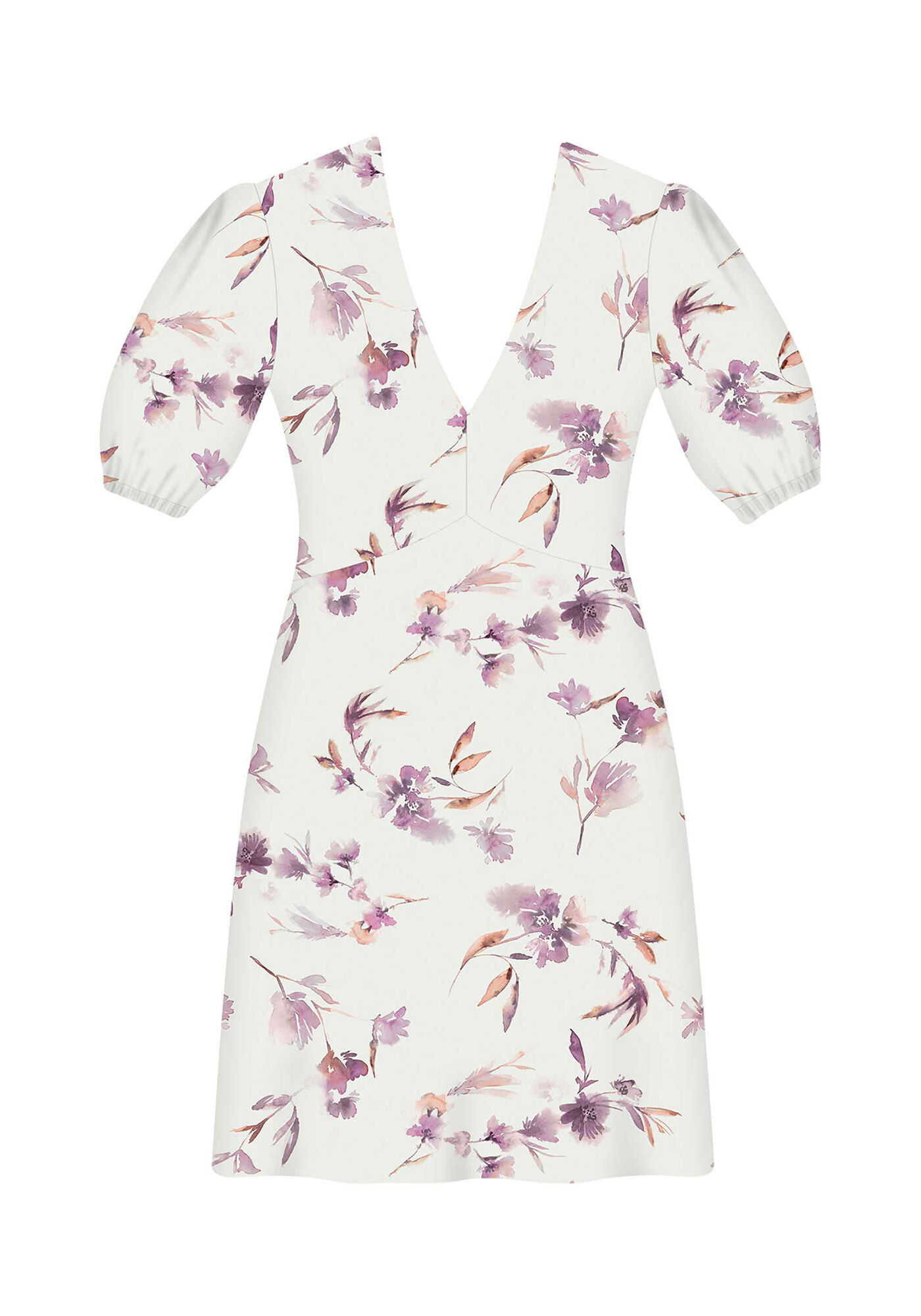 Vestido Tecido Rayon Bali Midi, , large.