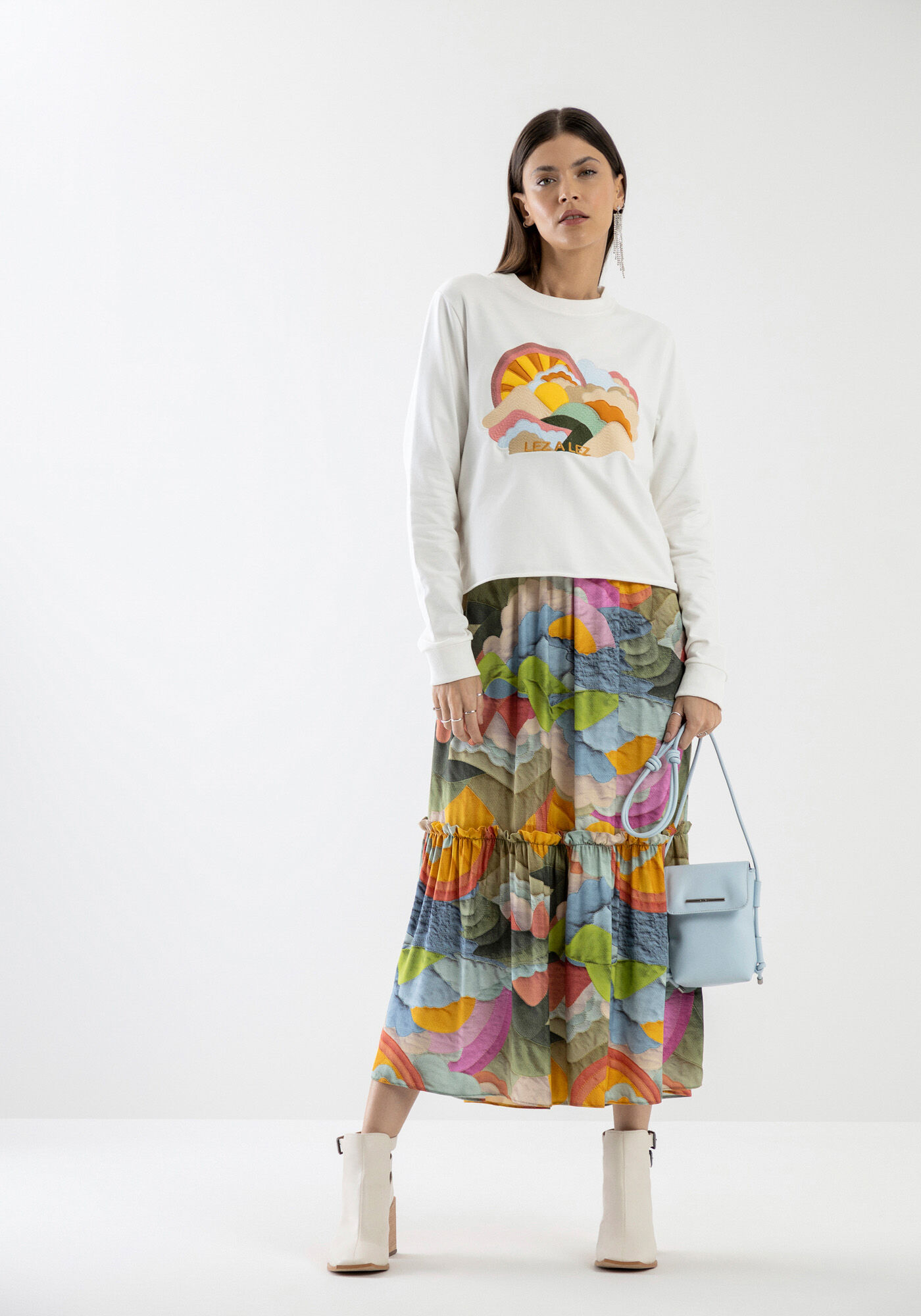 Blus&atilde;o Manga Longa com Bordado Solst&iacute;cio, , large.