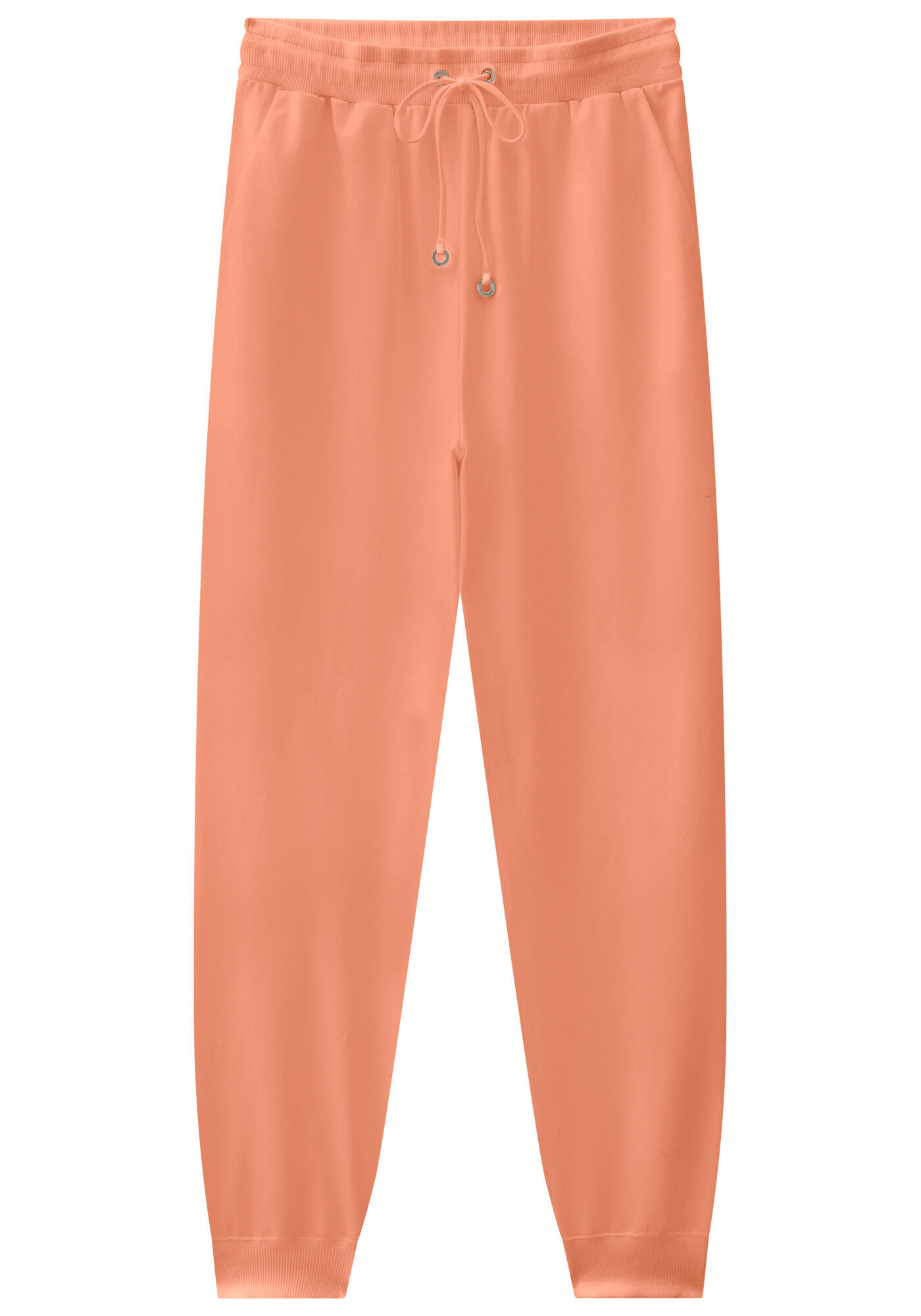 Cal&ccedil;a Jogging em Molecotton com Cadar&ccedil;o, SALMAO ZINC, large.