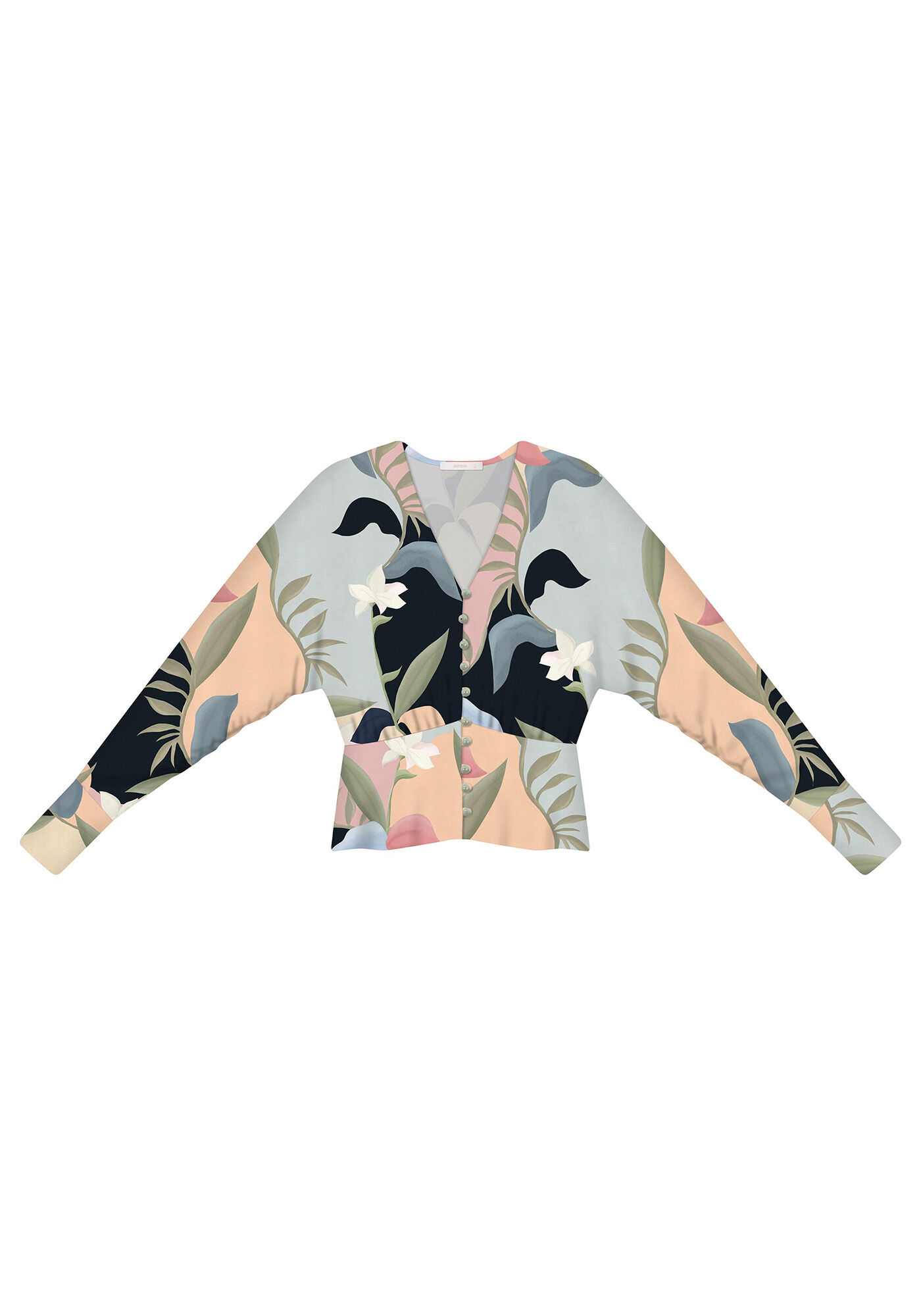 Blusa Manga Longa Estampa, , large.