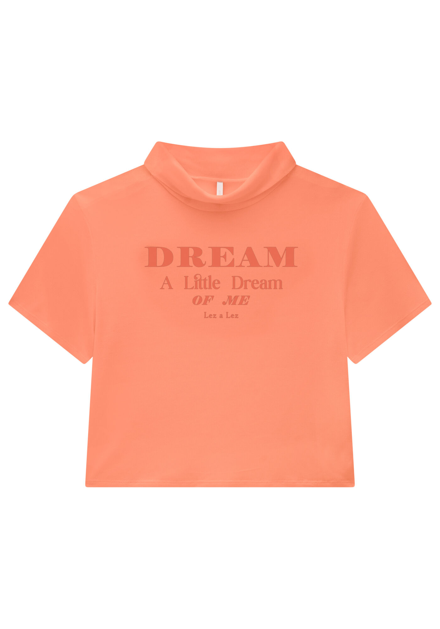 Blusa Gola Alta em Malha Estampada, SALMAO ZINC, large.