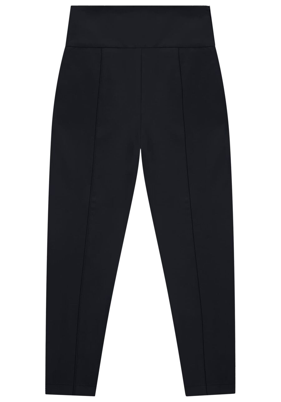 Calça Slim com Cintura Alta Alfaiataria, . Calça Slim com Cintura Alta Alfaiataria, , large.