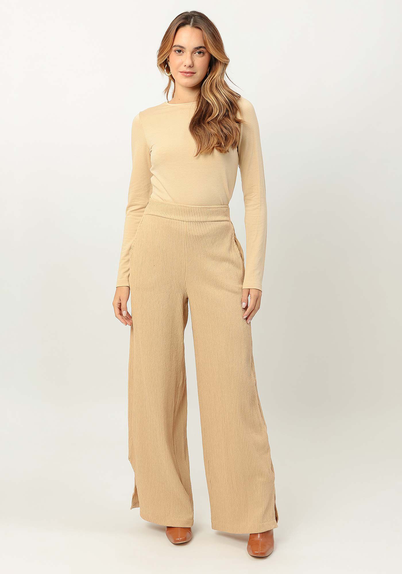 Blusa Manga Longa em Tric&ocirc; Basic, , large.