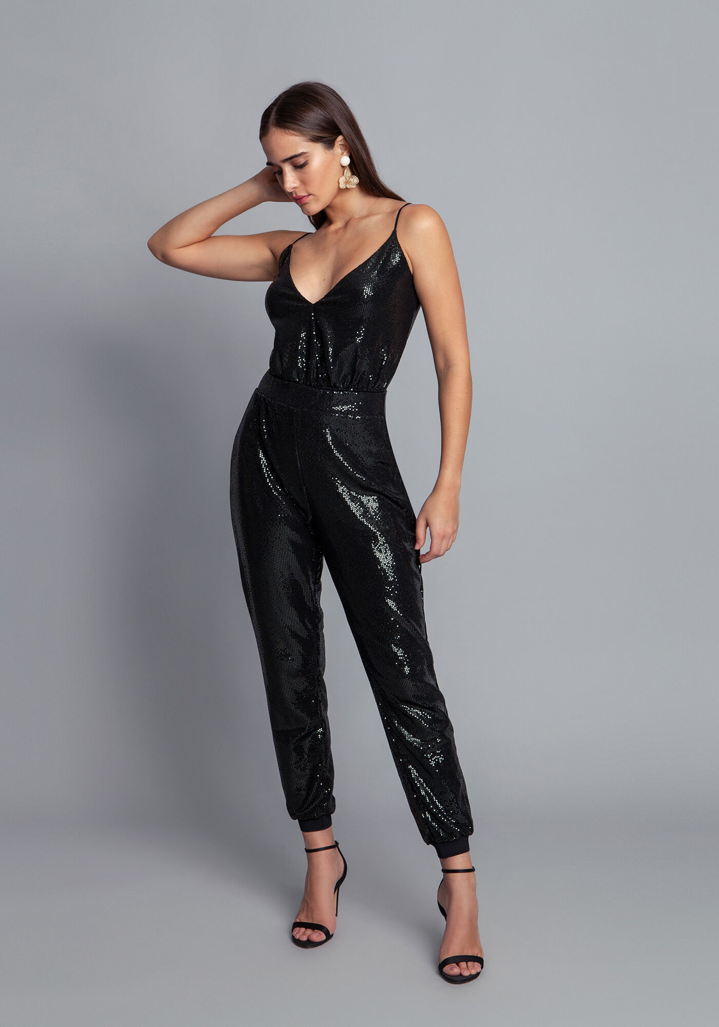 Cal&ccedil;a Malha Paet&ecirc; Jogging, VERDE, large.