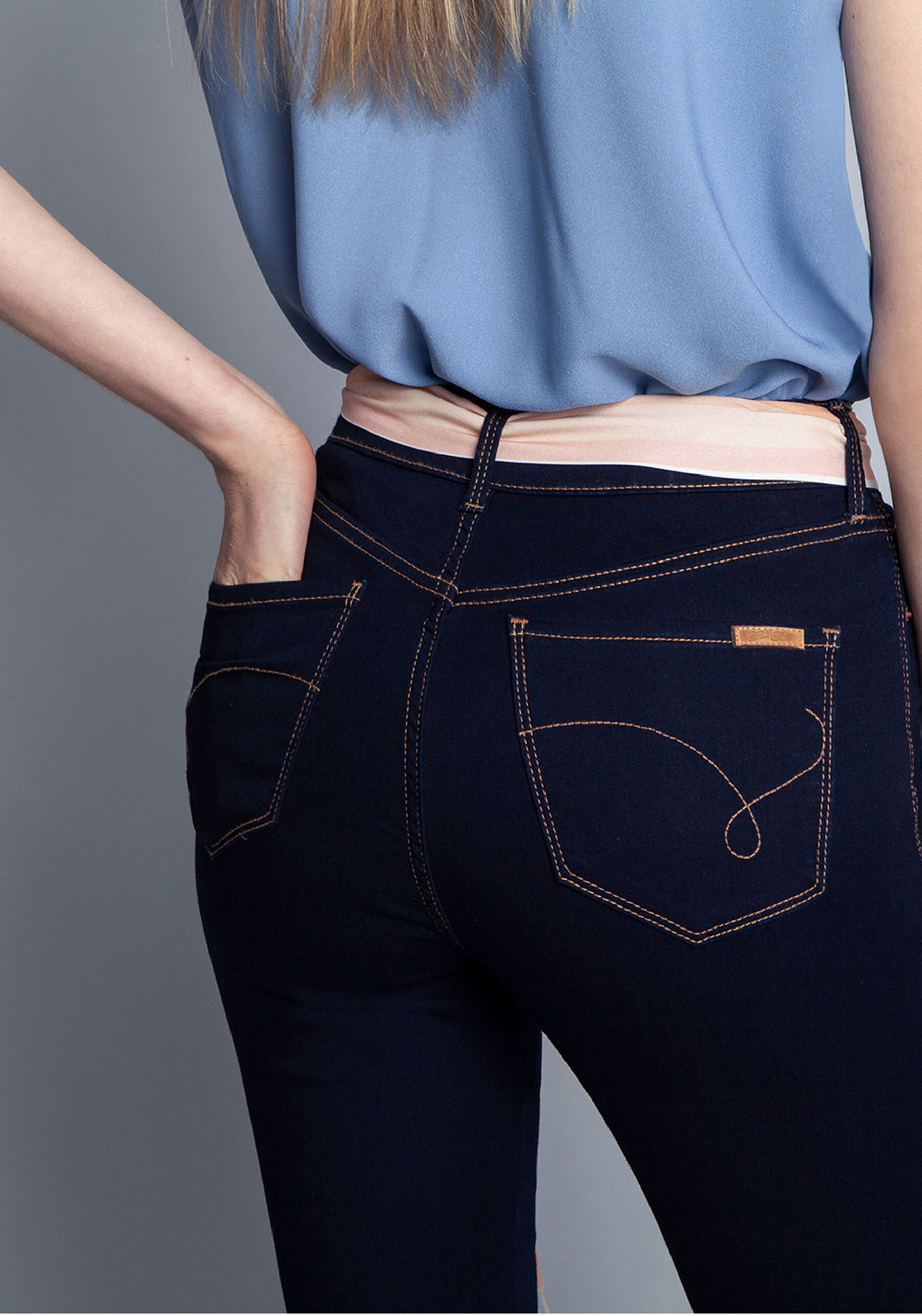 Calça Jeans Com Elastano Cropped Aruba, JEANS. Calça Jeans Com Elastano Cropped Aruba, JEANS, large.