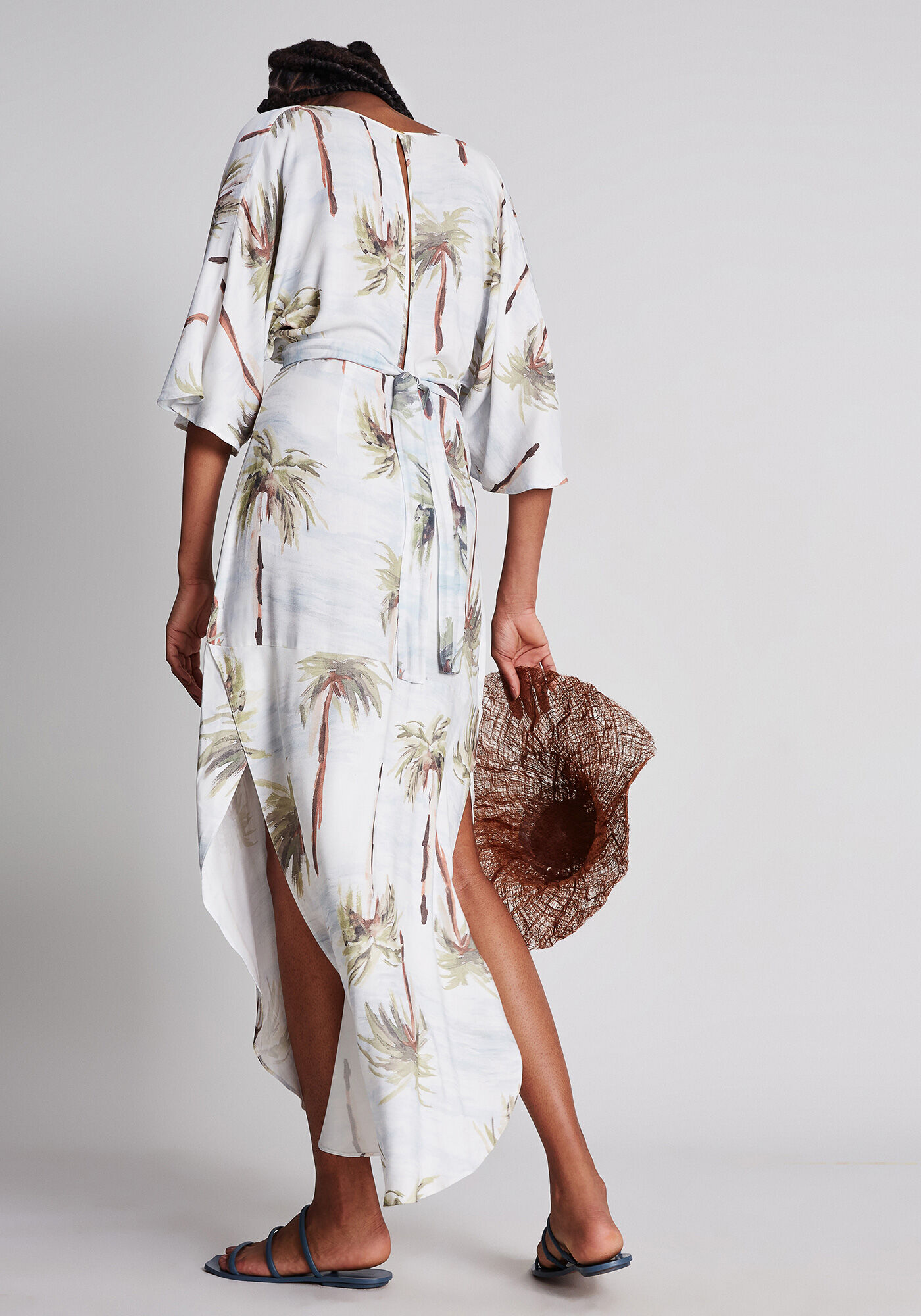 Vestido M&iacute;di Fenda Lateral, , large.