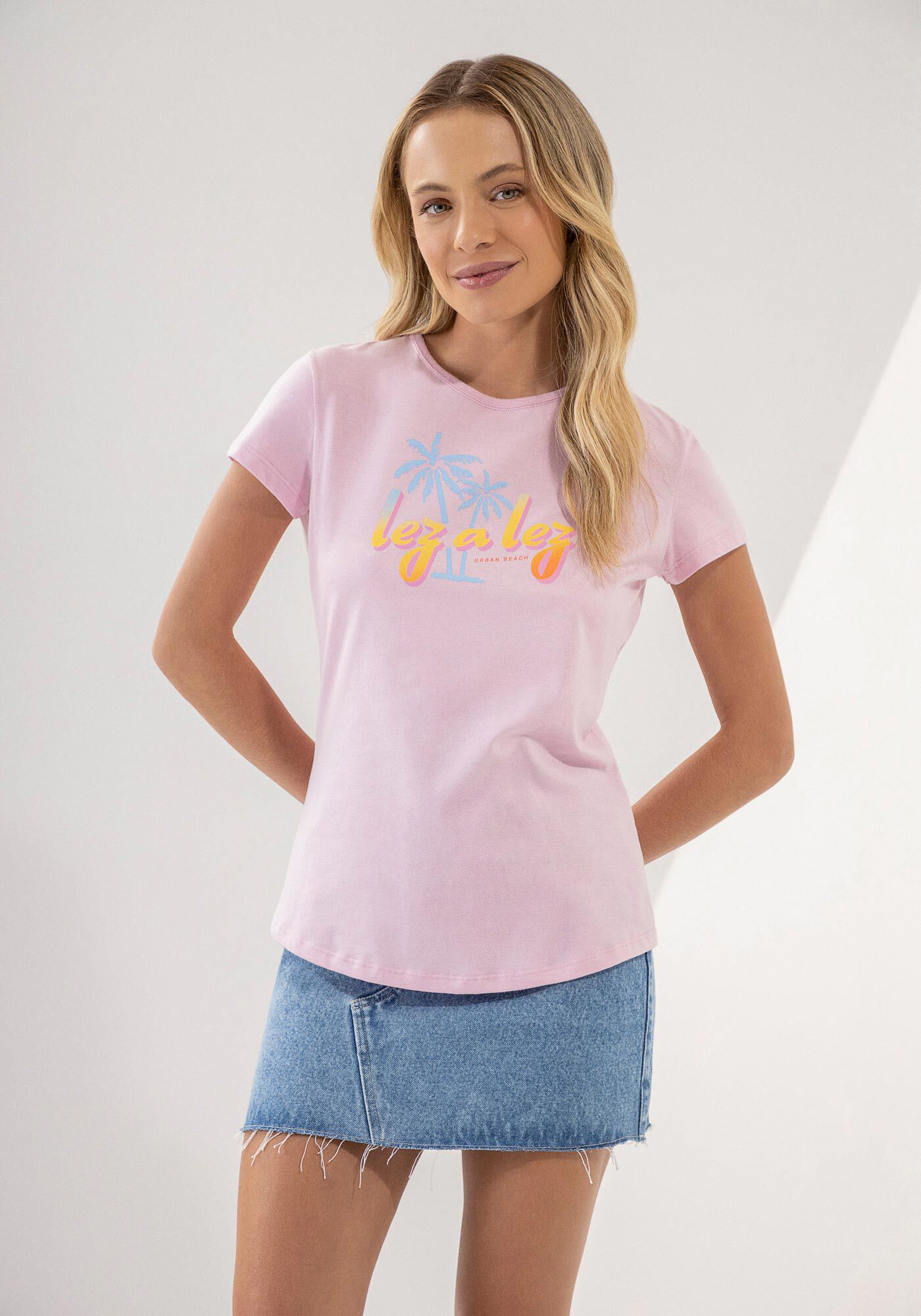 T-shirt em Malha Prime Estampada, , large.