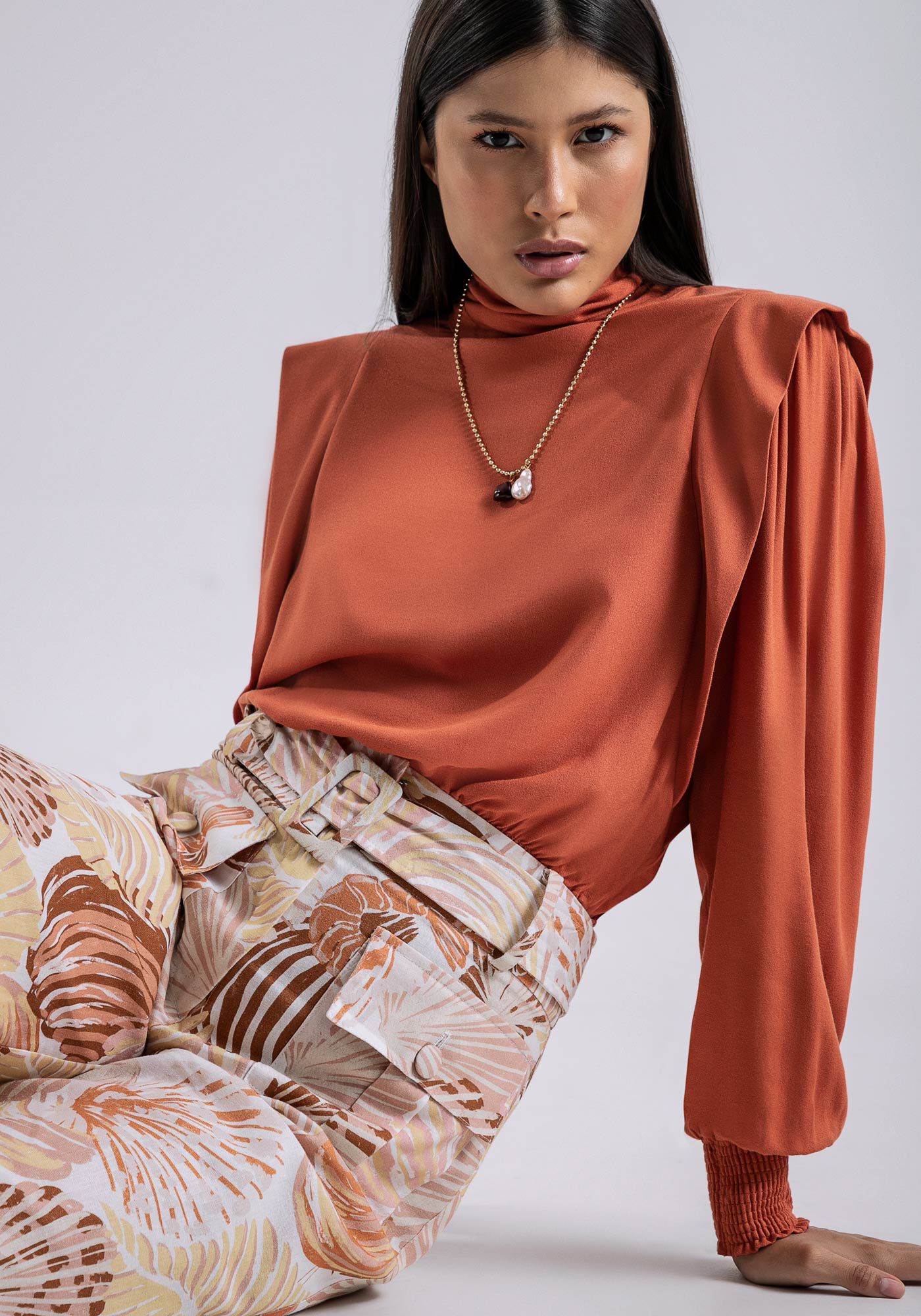 Calça shop pantacourt lezalez