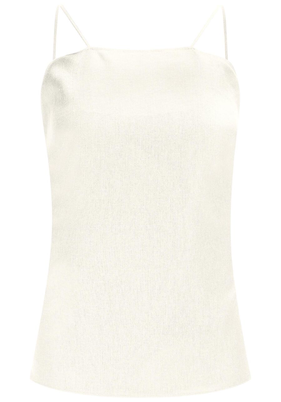 Blusa Frente Única em Linho com Amarração Costas, . Blusa Frente Única em Linho com Amarração Costas, , large.