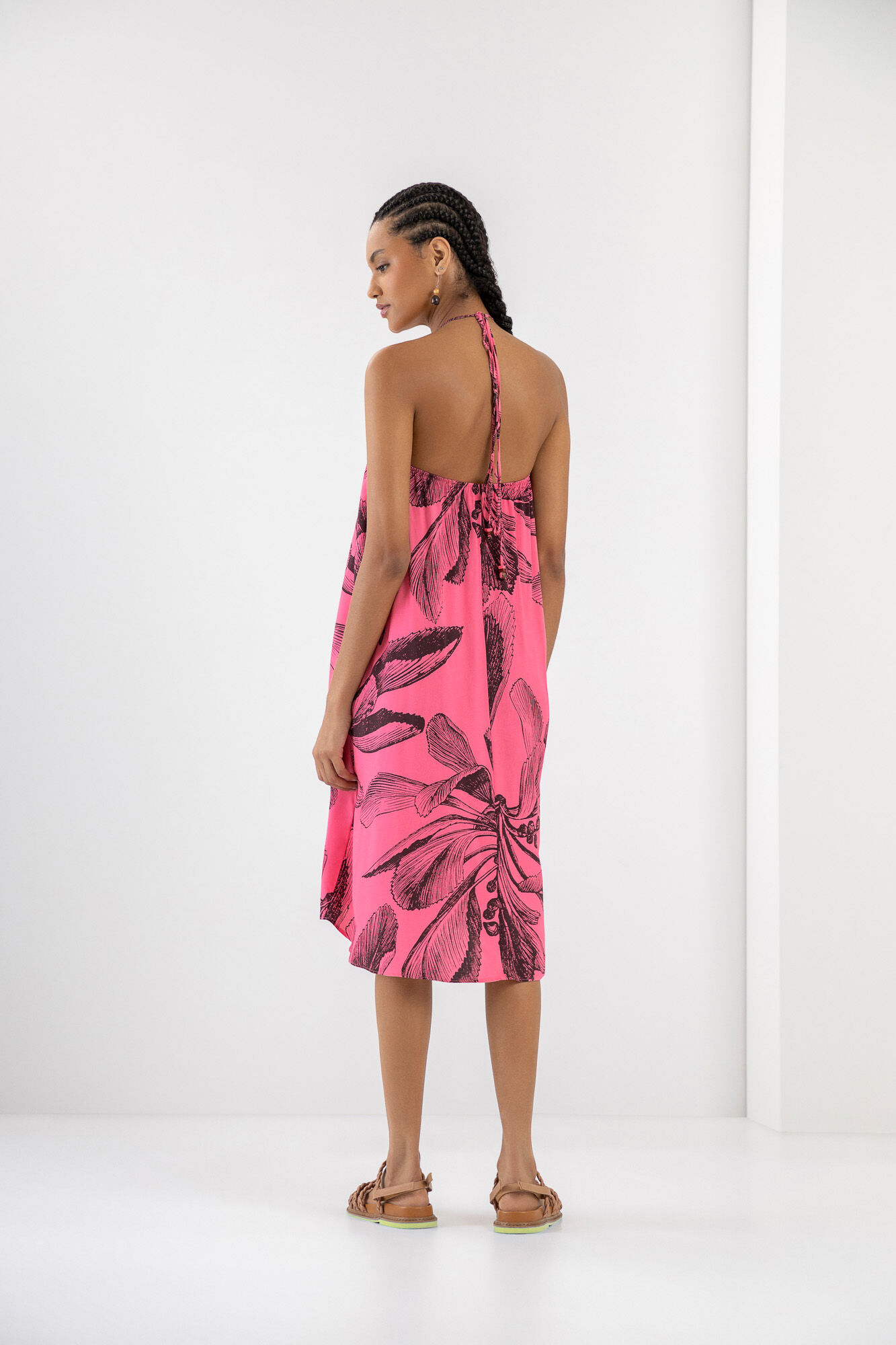 Vestido com hotsell duas estampas