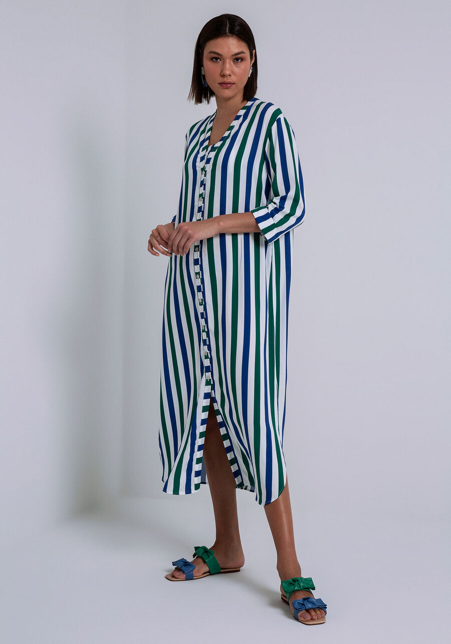 Camisa Chemise Saída de Praia em Viscose, . Camisa Chemise Saída de Praia em Viscose, , large.