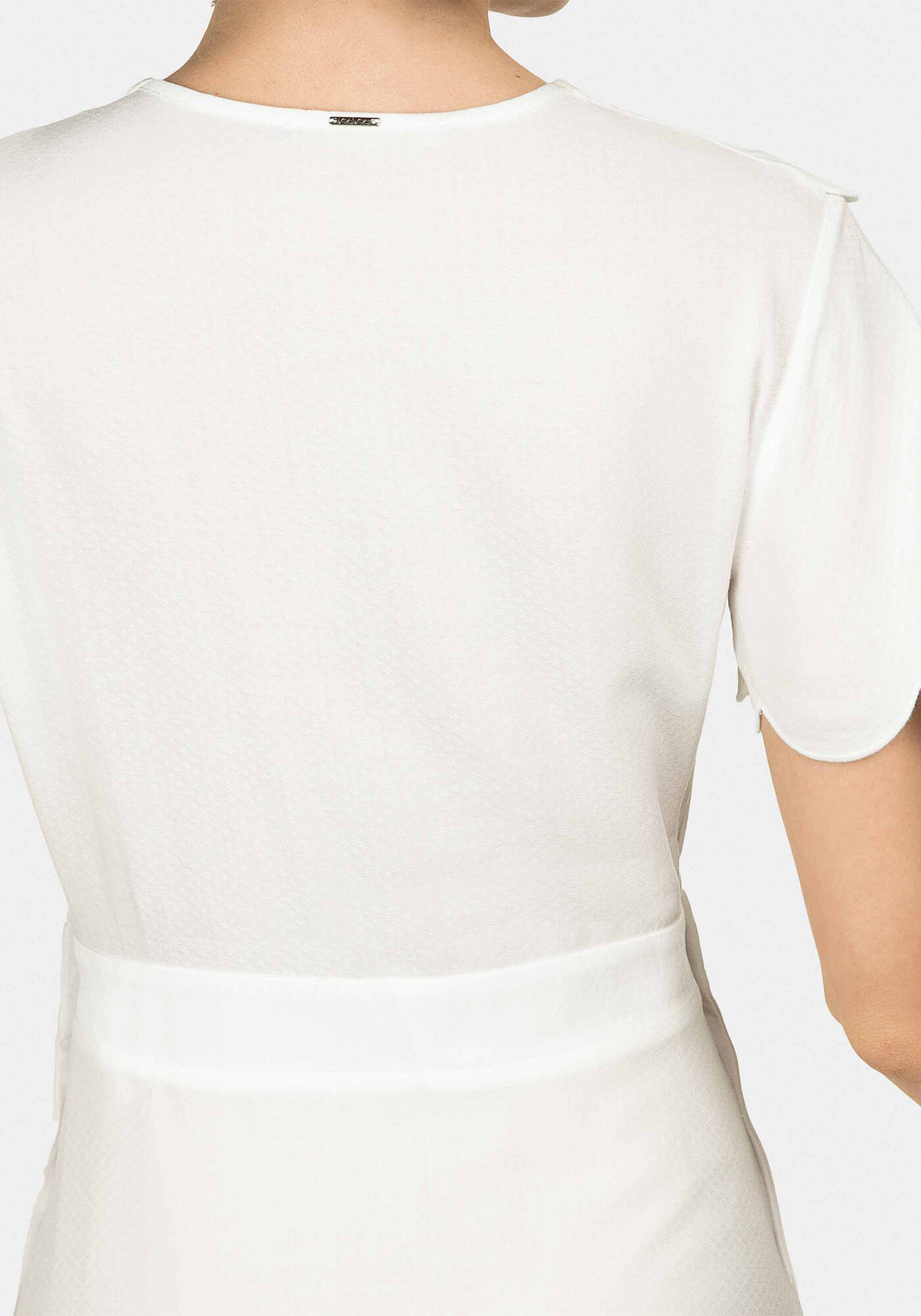 Vestido M&iacute;di Bordado Amarelo Caramelo, , large.