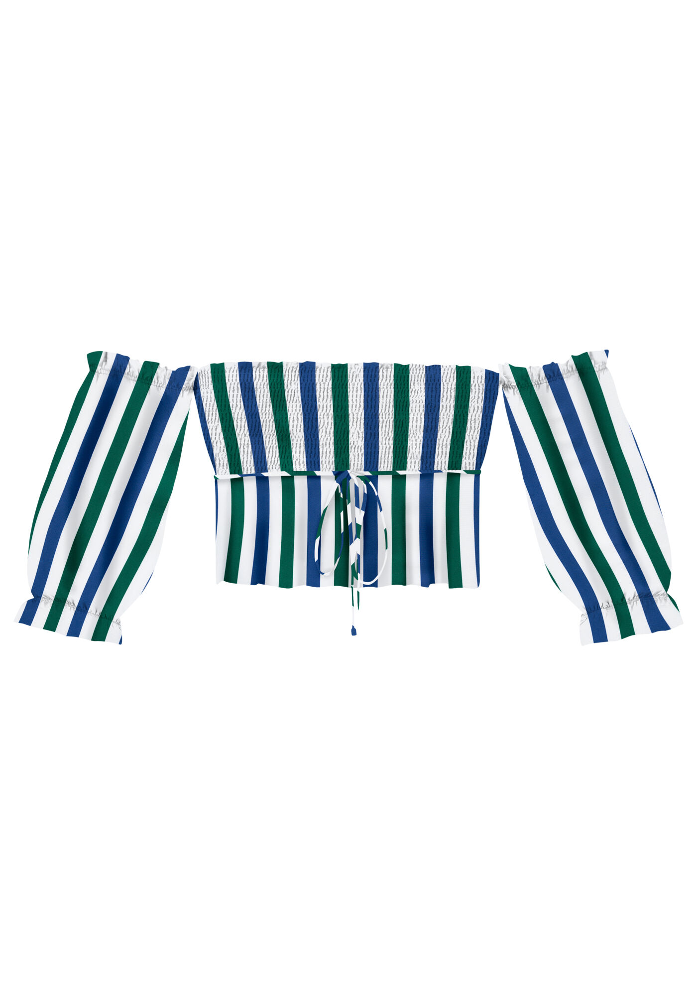 Blusa Ombro a Ombro 3/4 em Viscose, , large.