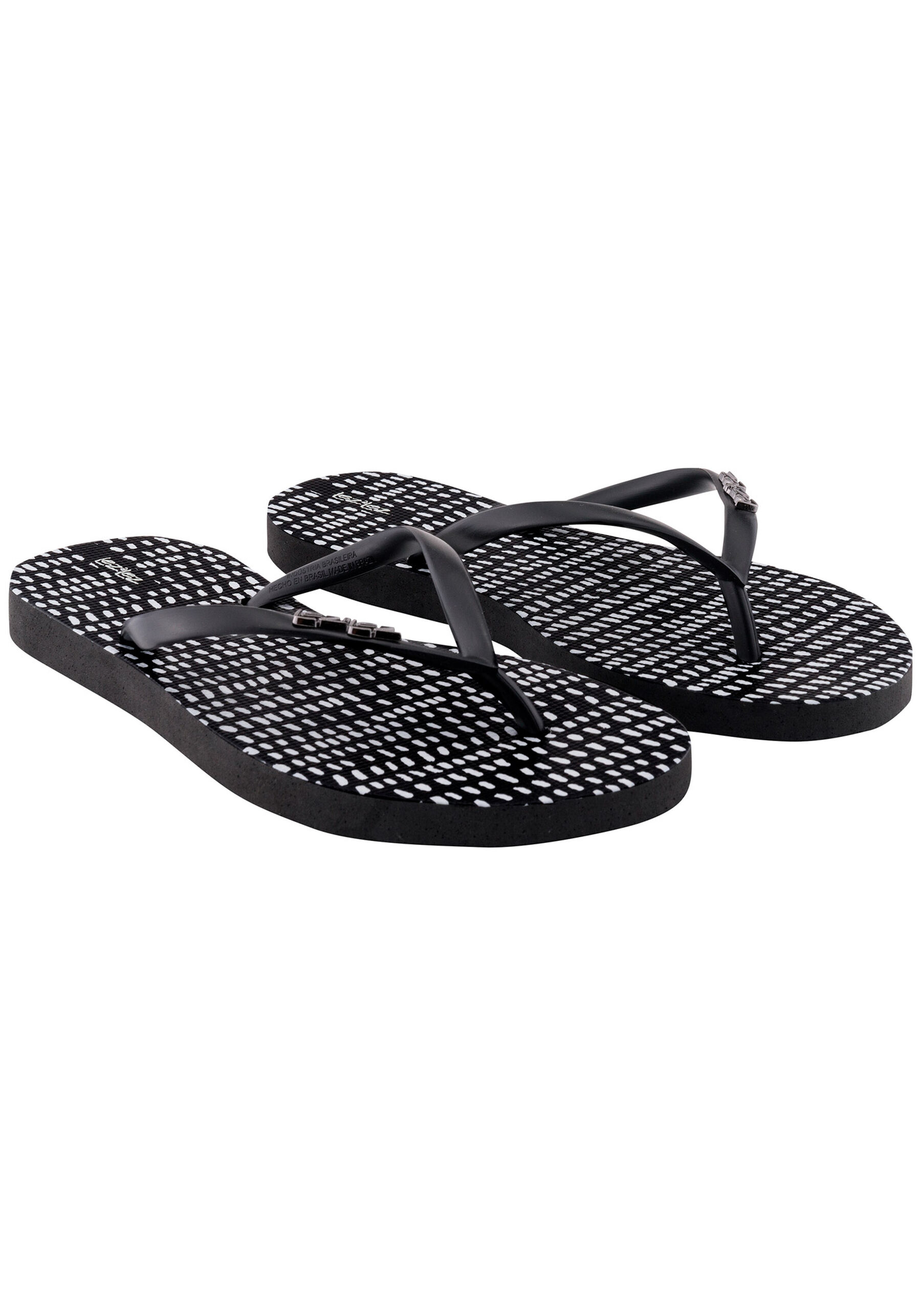 Chinelo de Borracha Estampado, PONTOS. Chinelo de Borracha Estampado, PONTOS, large.