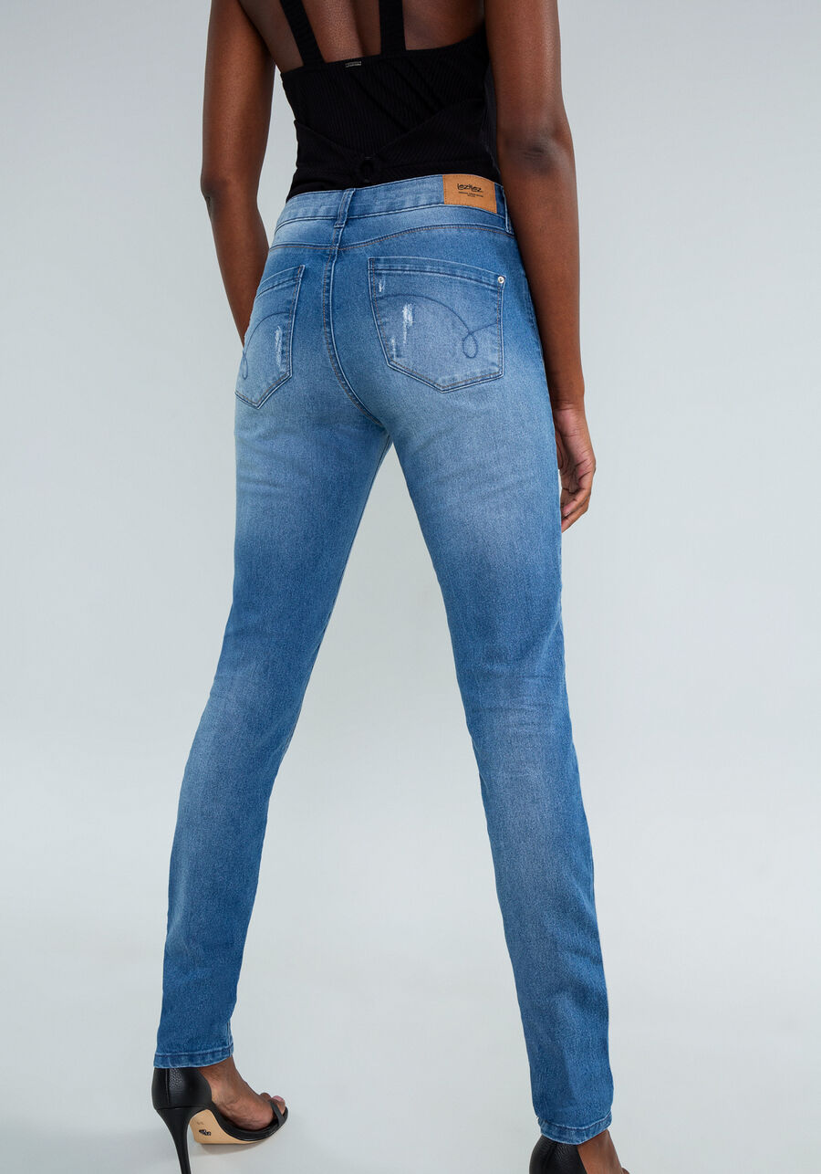 Calça Jeans Skinny Bali Elastic Denim, JEANS, large.