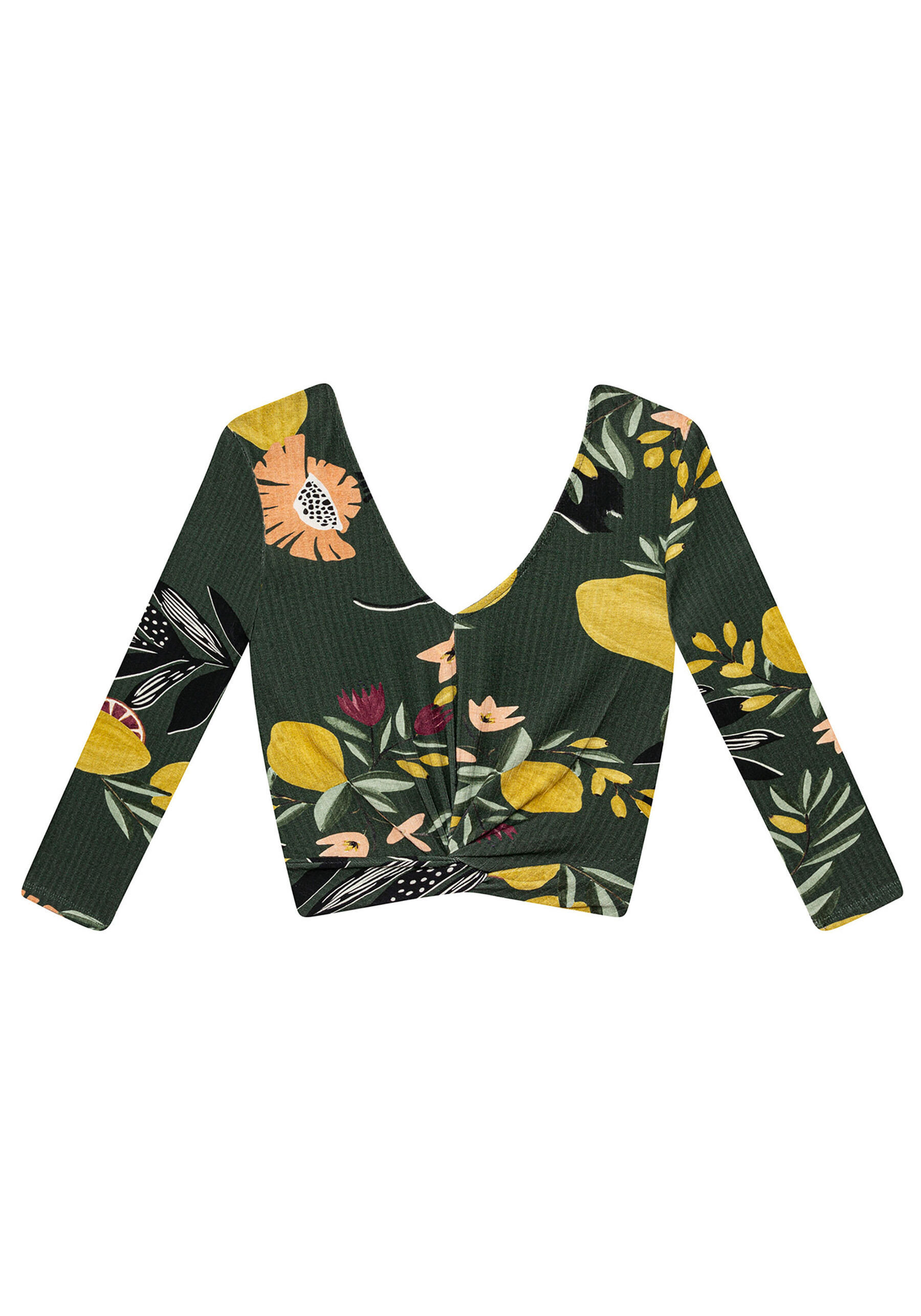 Blusa Malha Canelado Wave Cropped, . Blusa Malha Canelado Wave Cropped, , large.