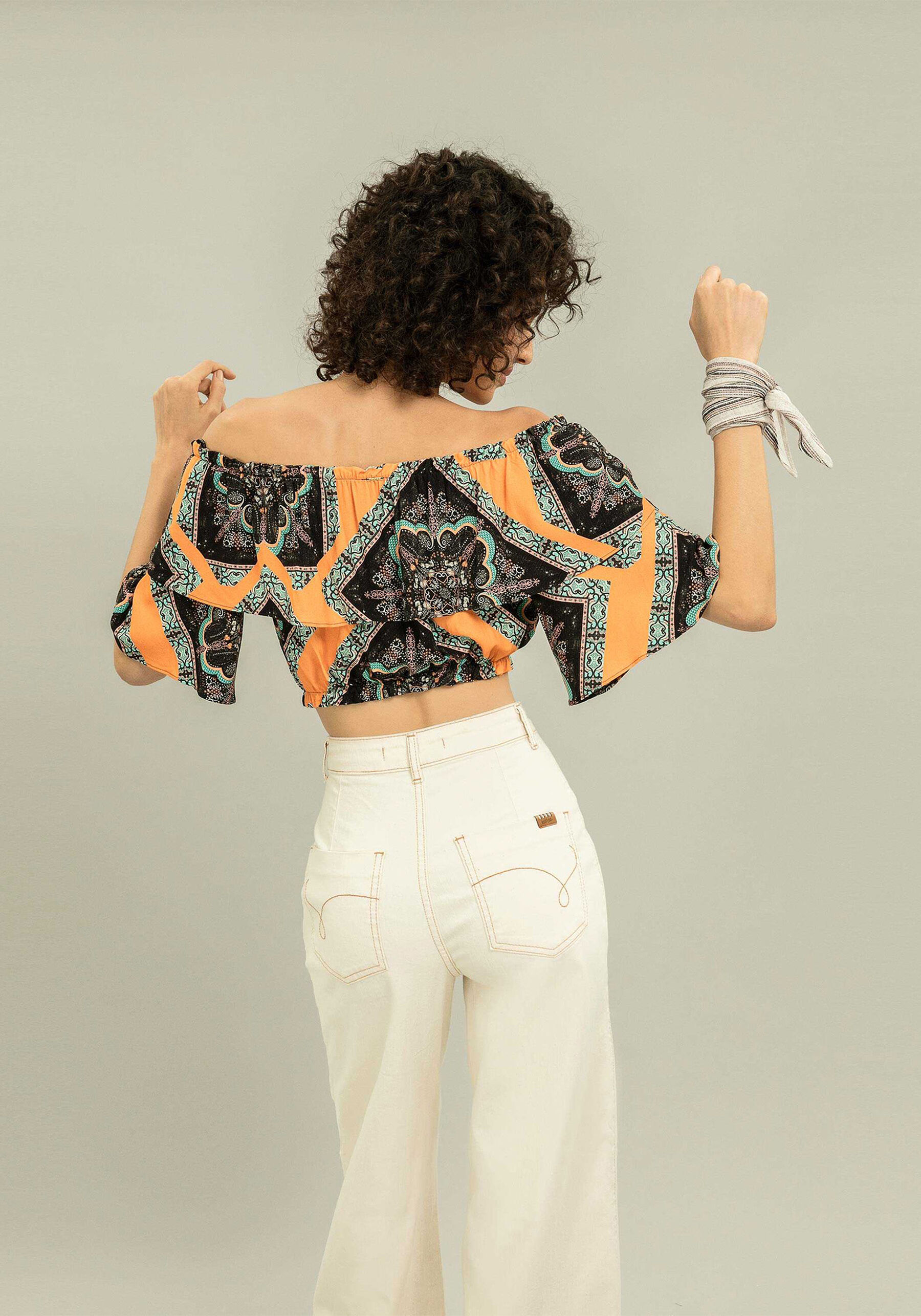 Blusa Ombro a Ombro Cropped, . Blusa Ombro a Ombro Cropped, , large.