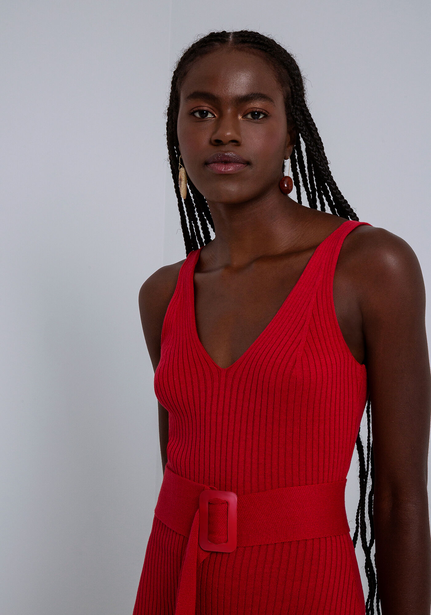 Cinto vermelho cheap para vestido