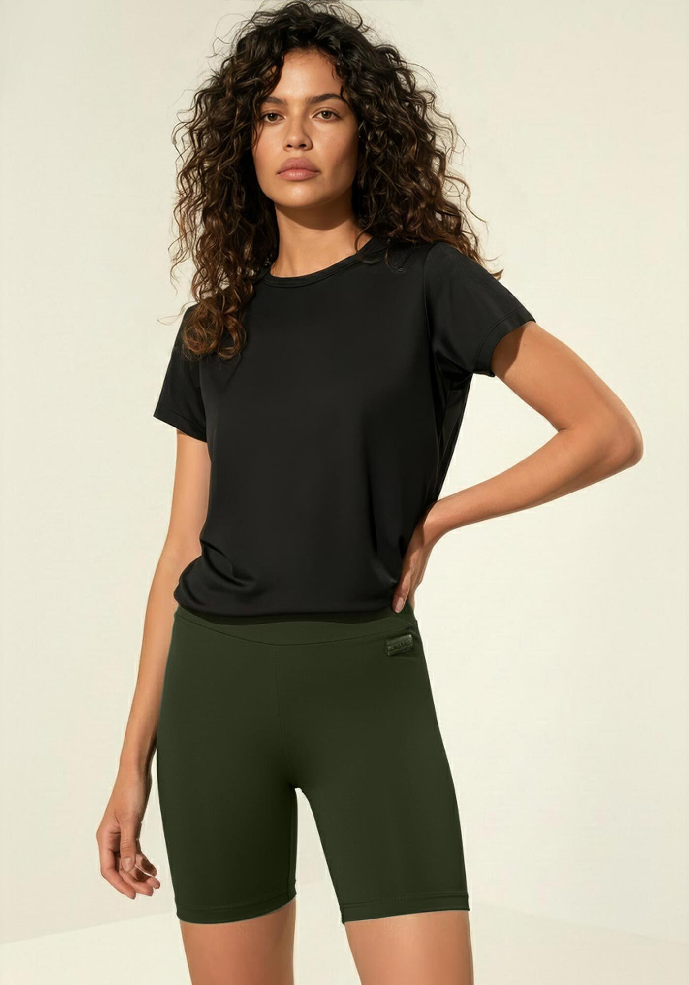 Bermuda De Cintura Alta Com Prote&ccedil;&atilde;o UV Move, , large.