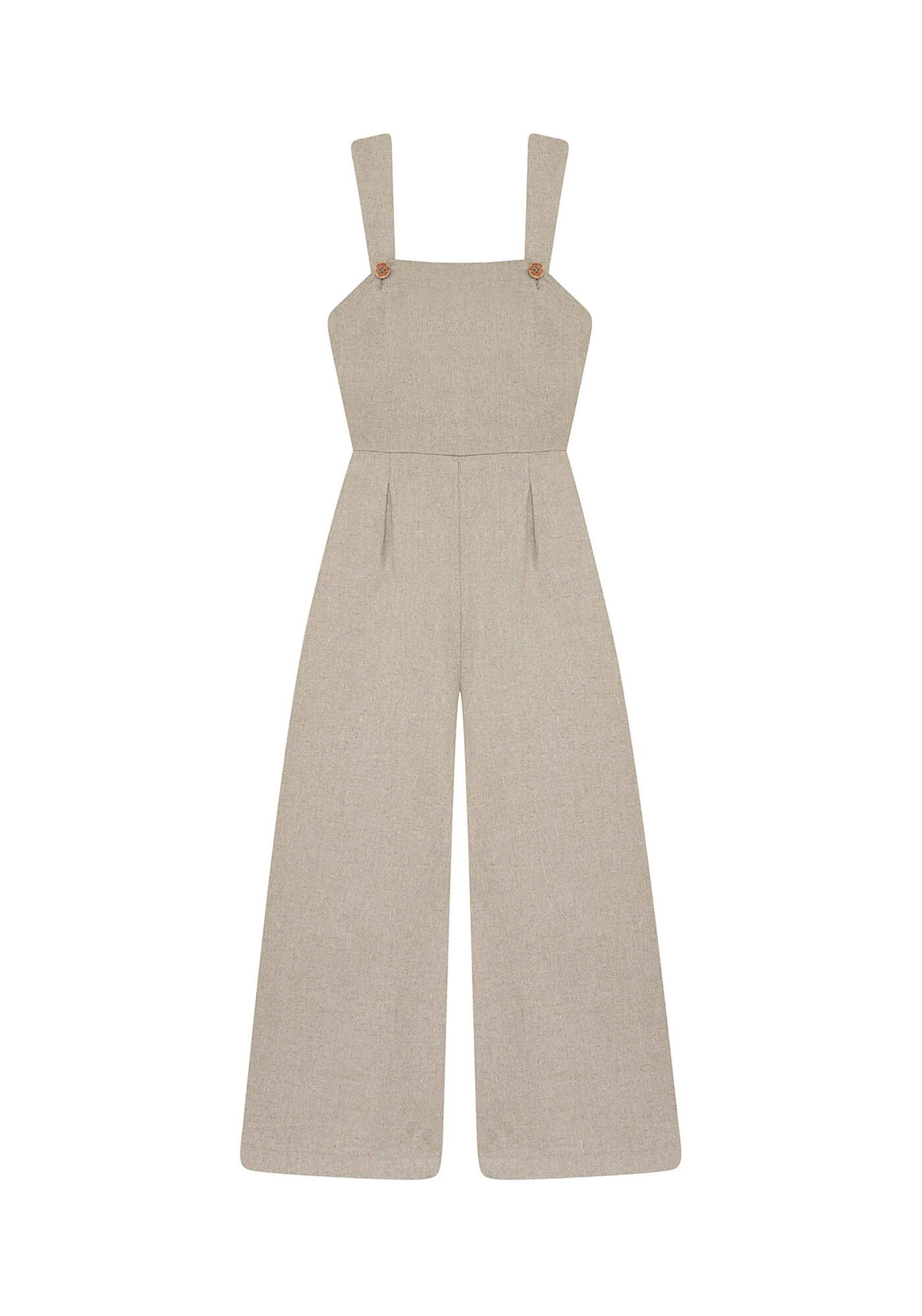 Macac&atilde;o Tecido Linho Washed Plus Midi, , large.