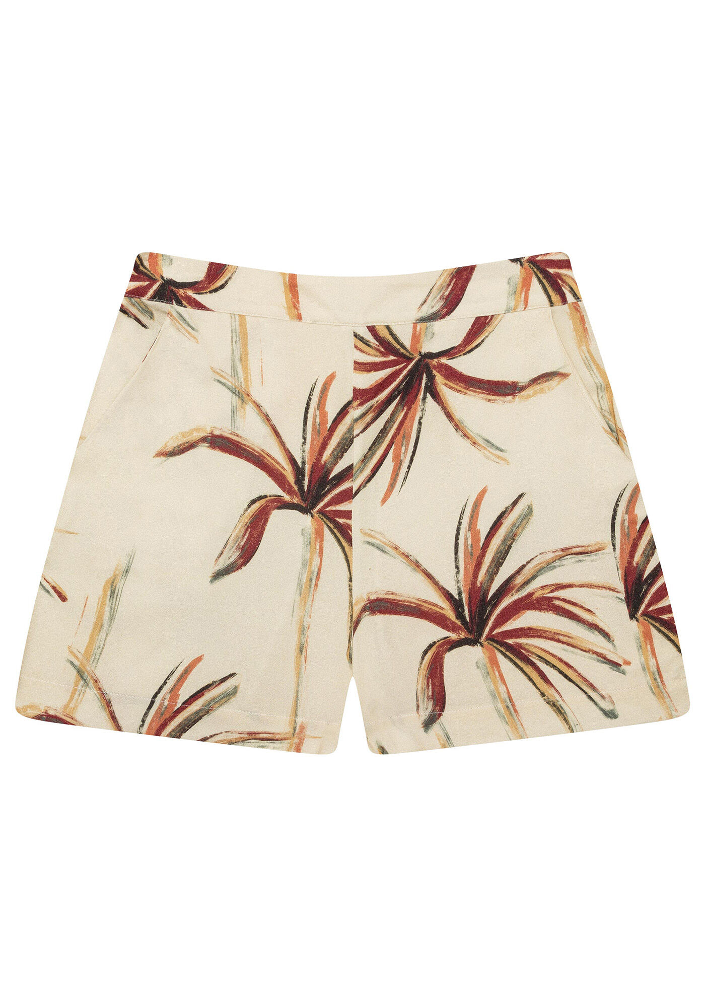 Shorts Cintura Alta Estampa, , large.